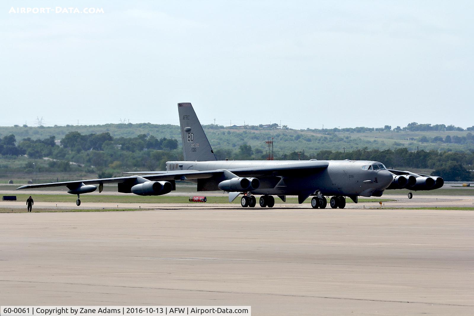 60-0061, 1960 Boeing B-52H Stratofortress C/N 464426, At the 2016 Alliance Airshow - Fort Worth, TX