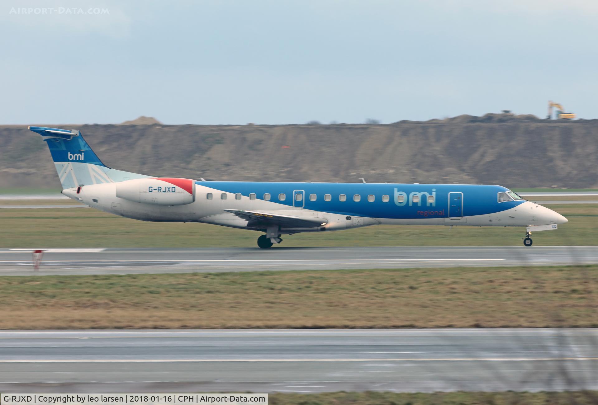 G-RJXD, 2000 Embraer EMB-145EP (ERJ-145EP) C/N 145207, Copenhagen 16.1.2018