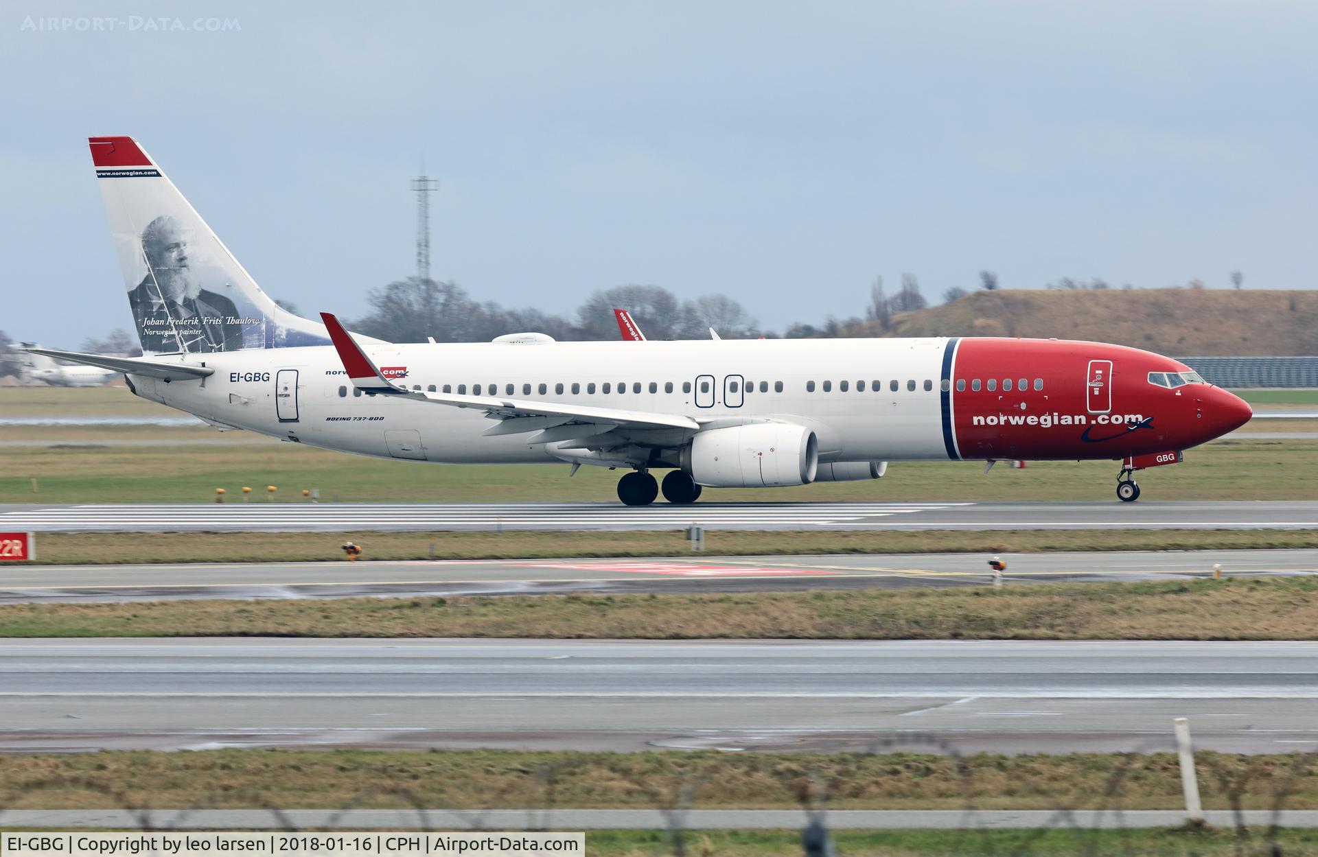 EI-GBG, 2013 Boeing 737-8JP C/N 39023, Copenhagen 16.1.2018
