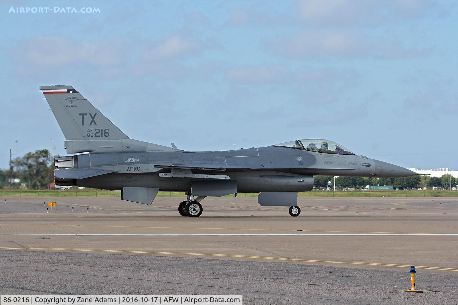 86-0216, 1986 General Dynamics F-16C Fighting Falcon C/N 5C-322, At the 2016 Alliance Airshow - Fort Worth, TX