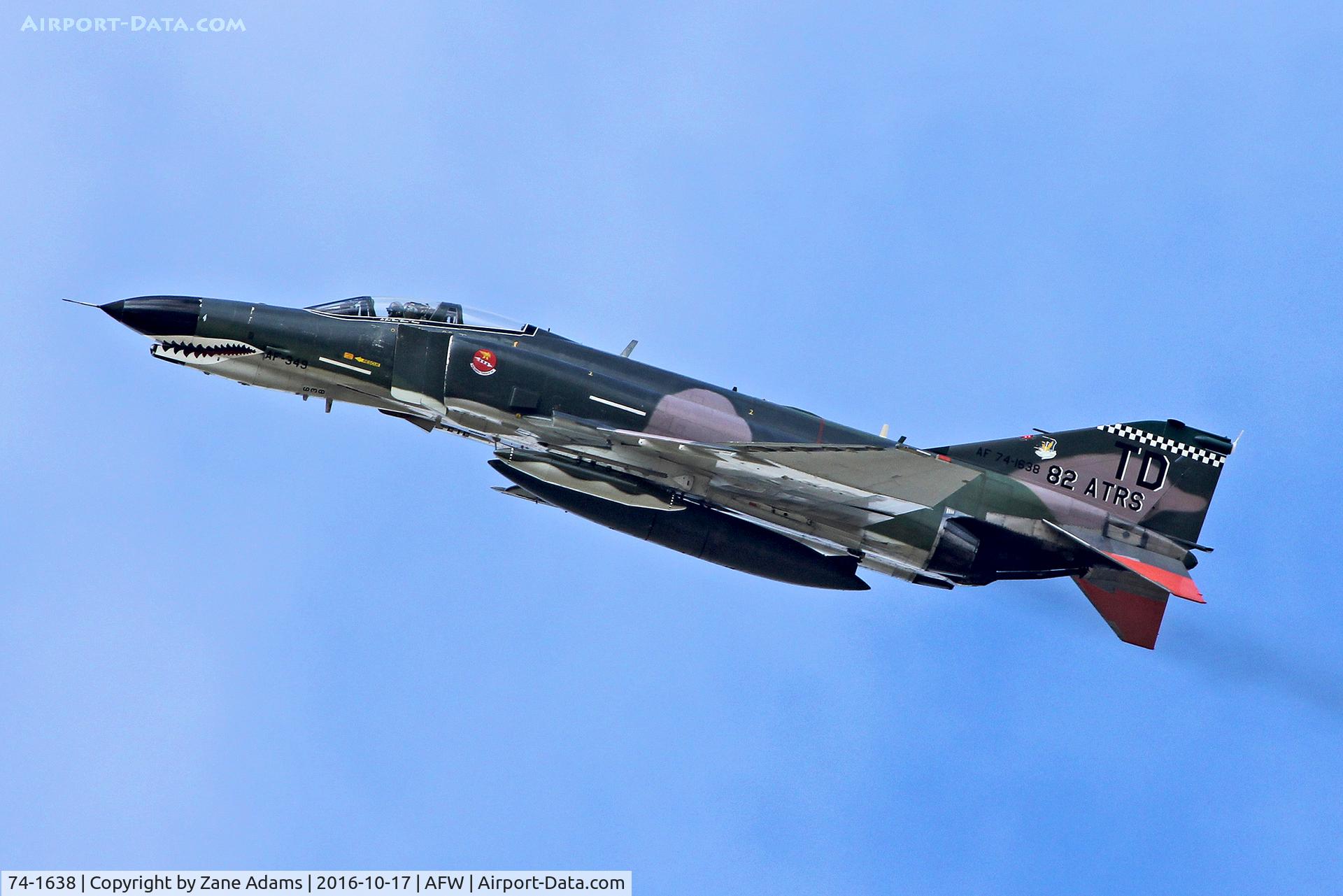 74-1638, 1974 McDonnell Douglas QF-4E Phantom II C/N 4874, At the 2016 Alliance Airshow - Fort Worth, TX