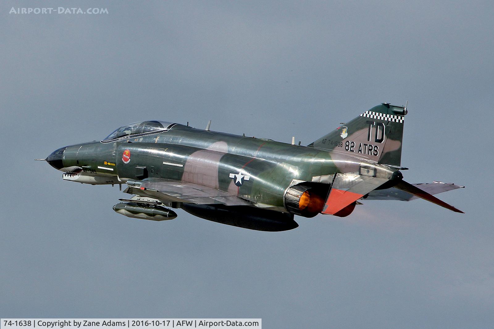 74-1638, 1974 McDonnell Douglas QF-4E Phantom II C/N 4874, At the 2016 Alliance Airshow - Fort Worth, TX
Pharewell Phantom :(