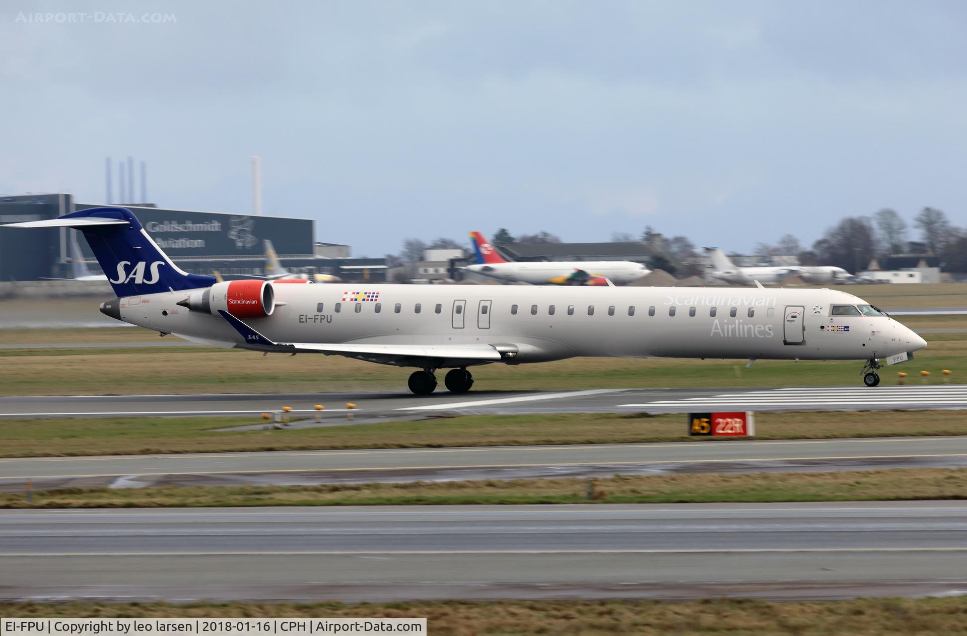 EI-FPU, 2017 Bombardier CRJ-900LR (CL-600-2D24) C/N 15439, Copenhagen 16.1.2018