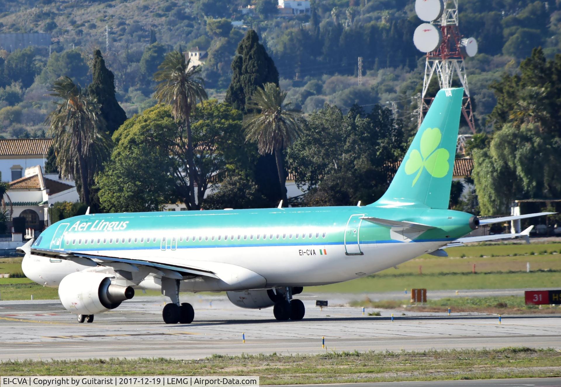 EI-CVA, 2000 Airbus A320-214 C/N 1242, At Malaga