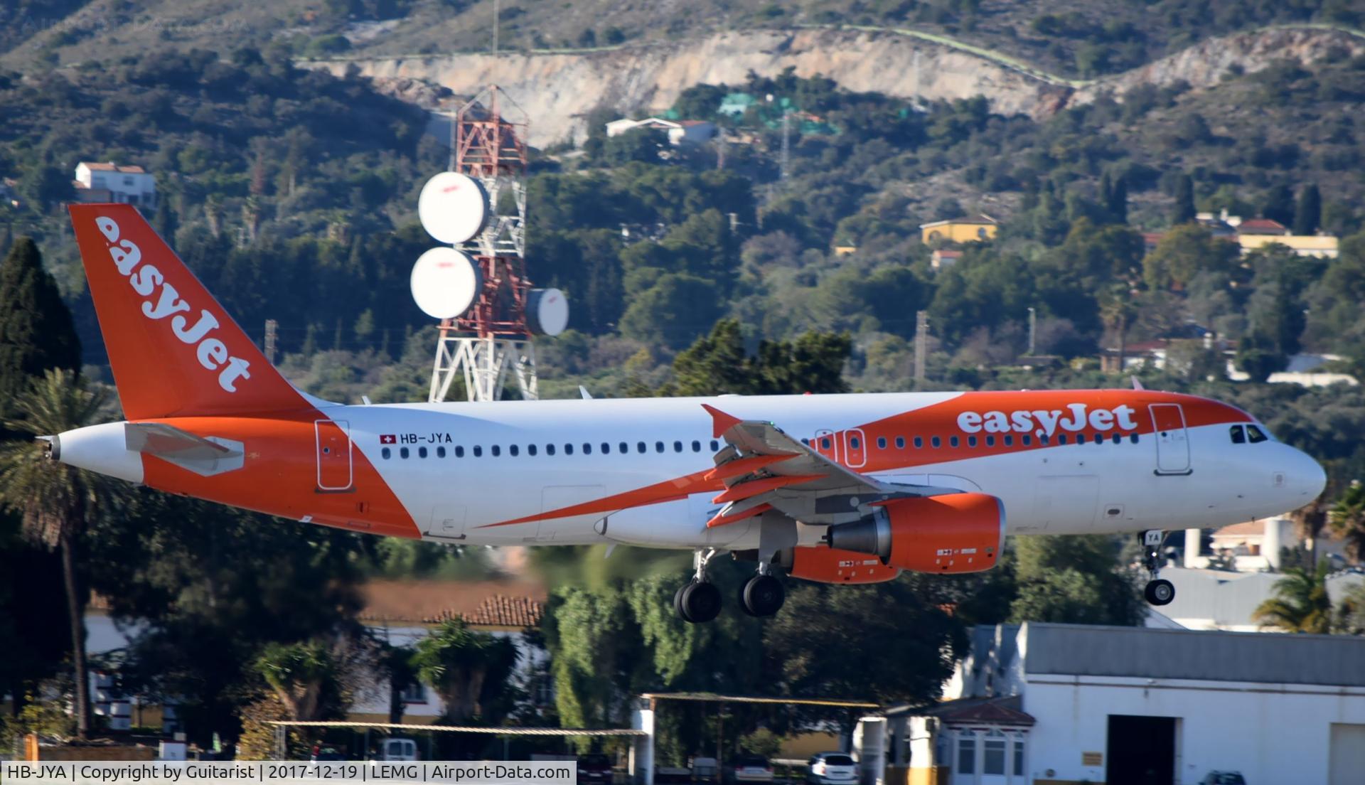 HB-JYA, 2010 Airbus A320-214 C/N 4250, At Malaga