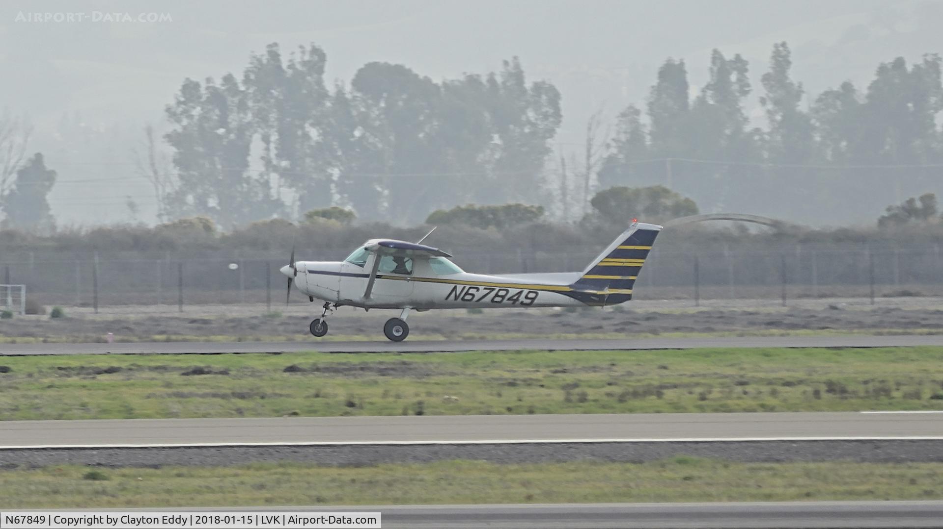 N67849, 1978 Cessna 152 C/N 15282057, Livermore Airport California 2018.