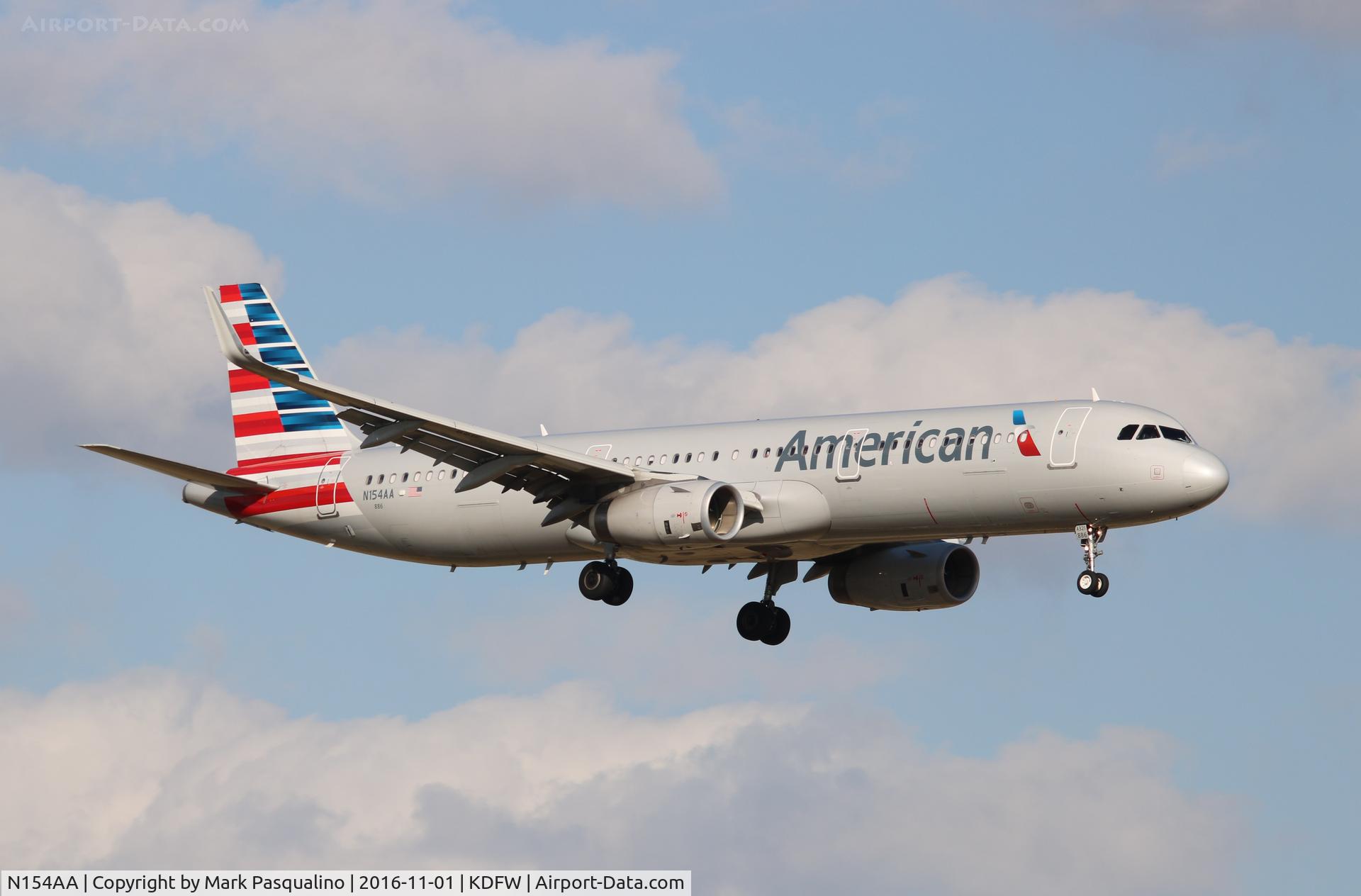 N154AA, 2016 Airbus A321-231 C/N 6928, Airbus A321