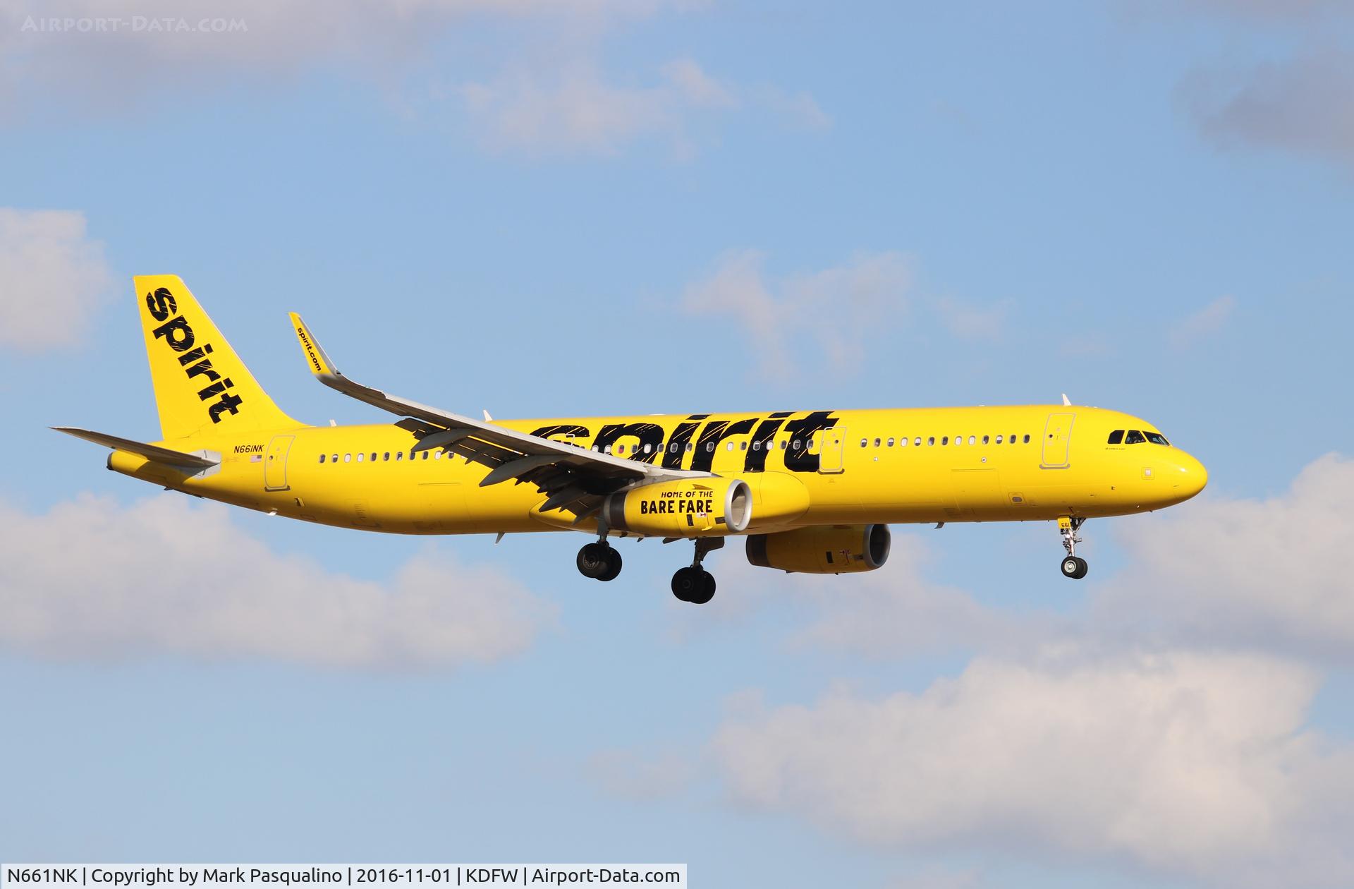 N661NK, 2015 Airbus A321-231 C/N 6867, Airbus A321