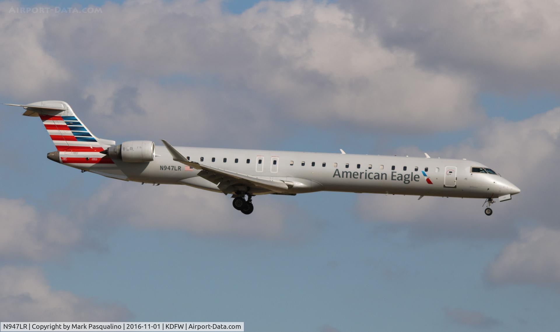 N947LR, 2007 Bombardier CRJ-900 (CL-600-2D24) C/N 15116, CL-600-2D24