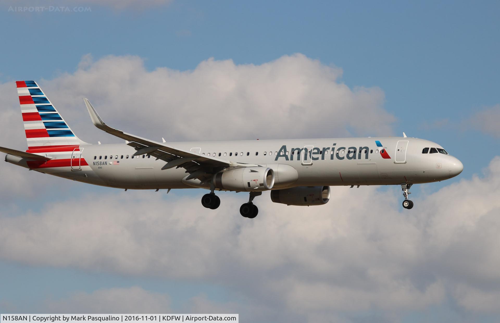 N158AN, 2016 Airbus A321-231 C/N 7009, Airbus A321