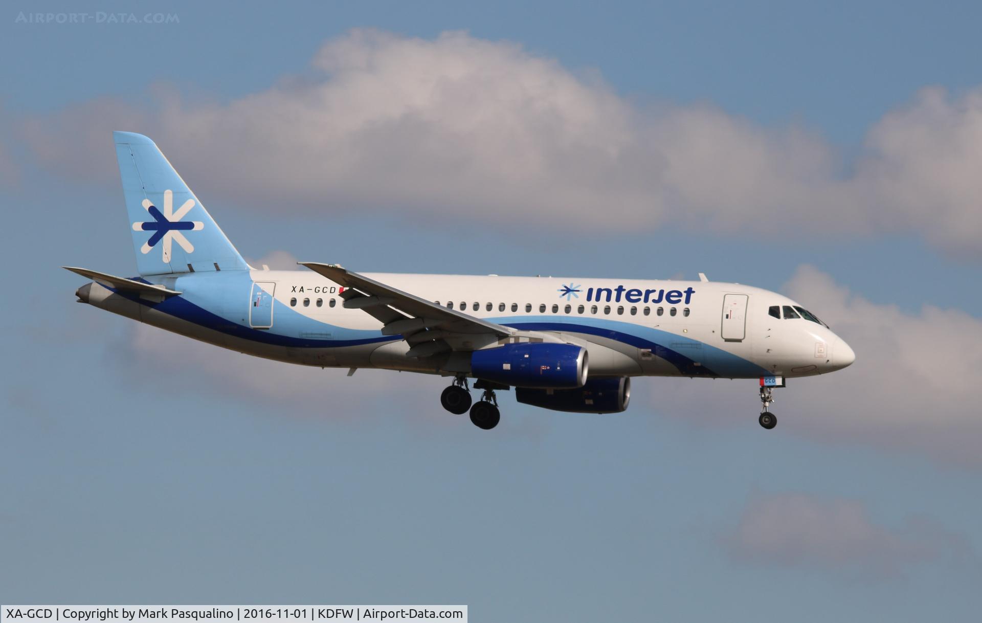 XA-GCD, 2015 Sukhoi Superjet 100 C/N 95052, Sukhoi SuperJet 100