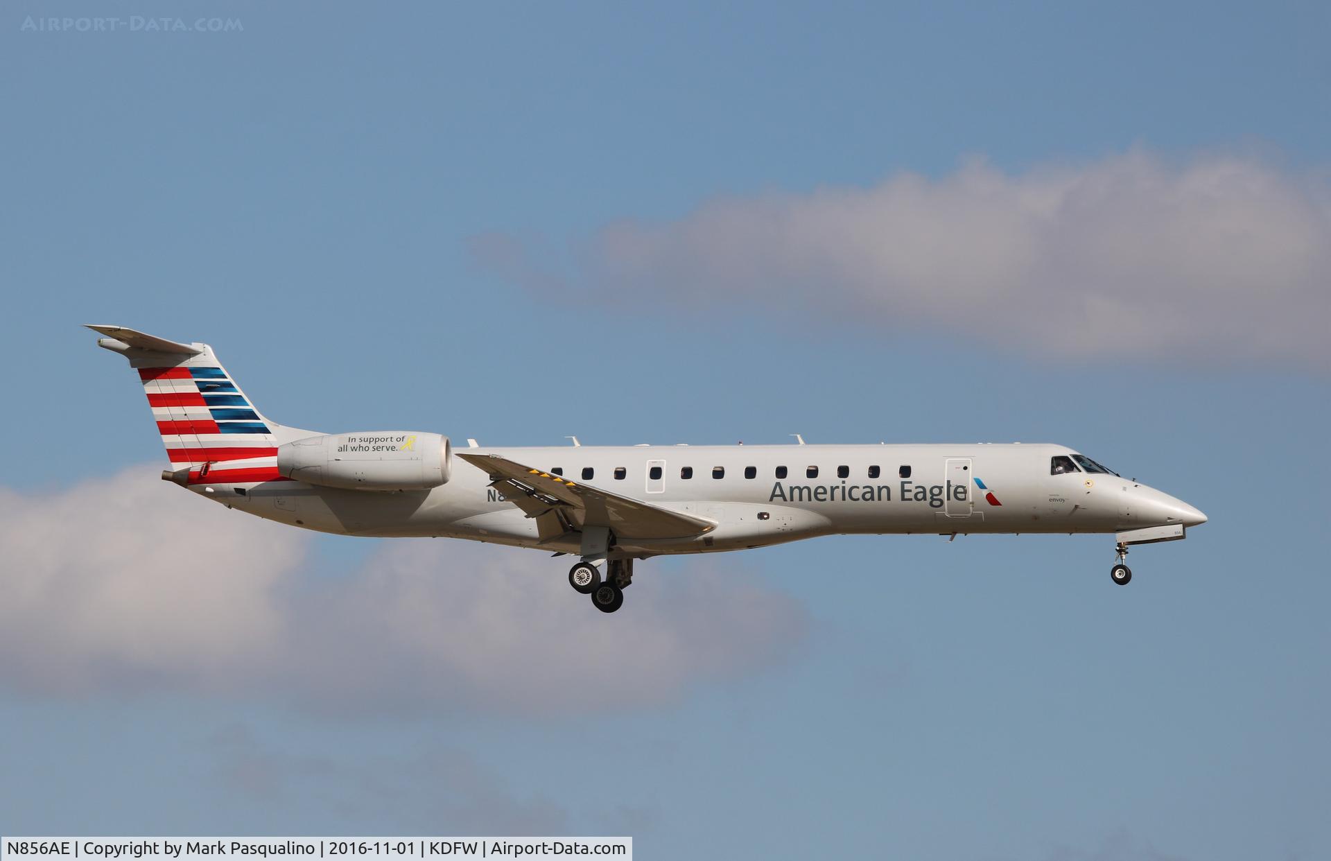 N856AE, 2003 Embraer ERJ-140LR (EMB-135KL) C/N 145748, EMB-135KL