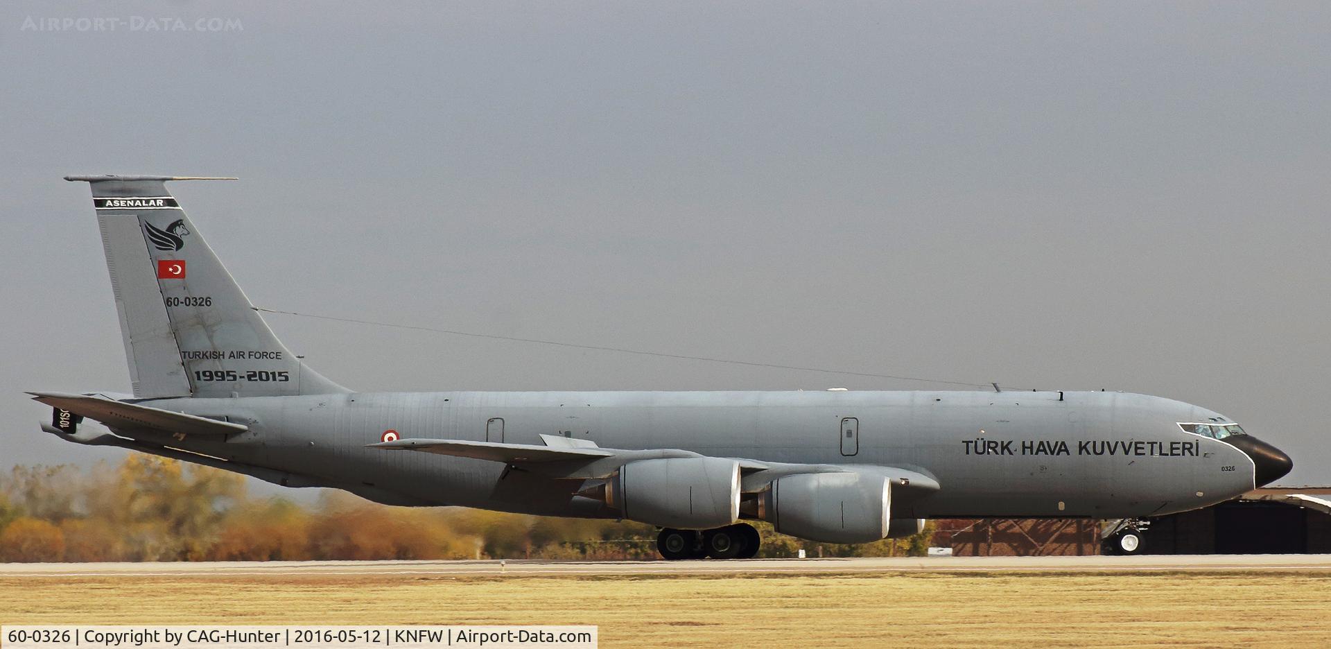 60-0326, 1960 Boeing KC-135A Stratotanker C/N 18101, Turkish KC-135 at KNFW