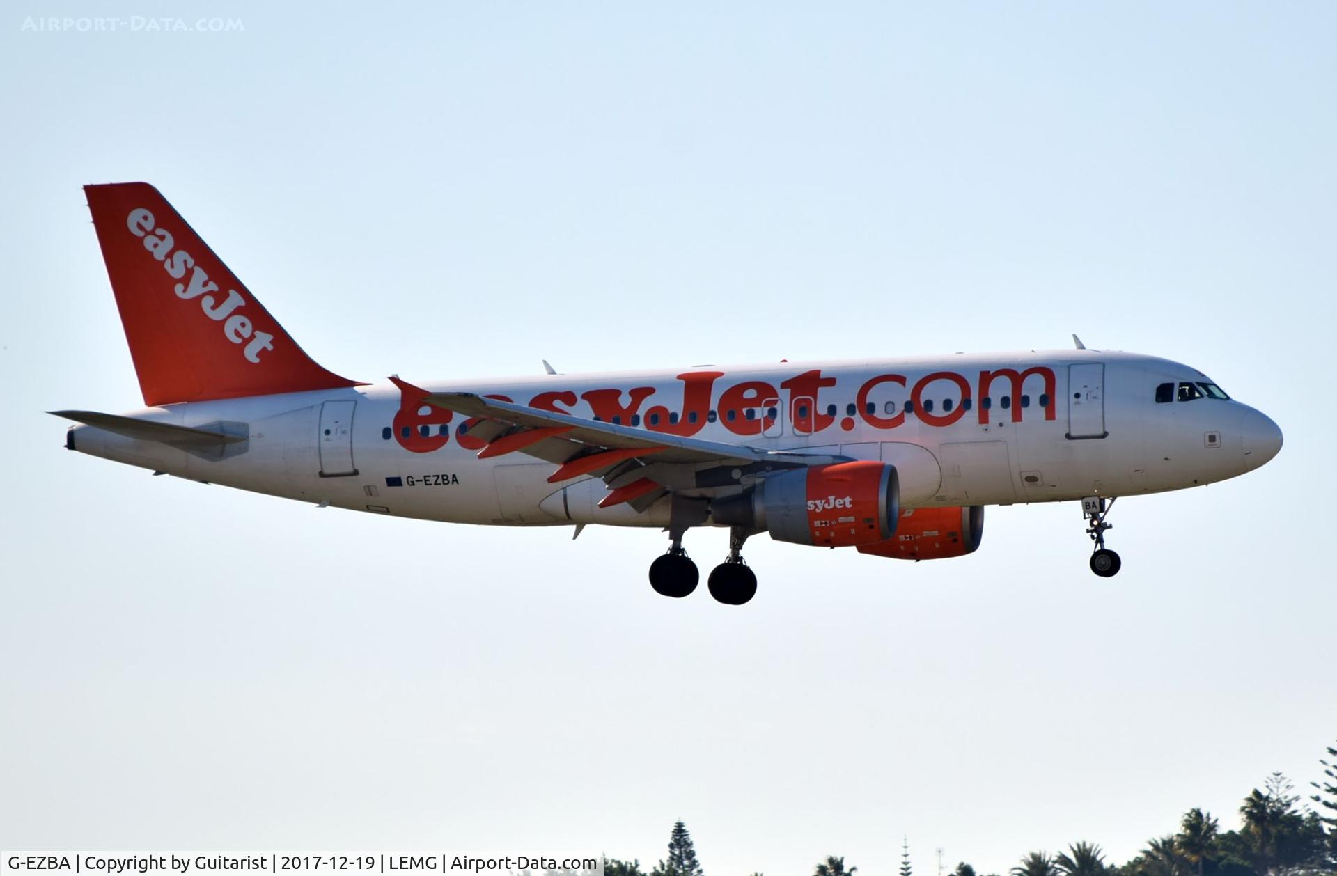 G-EZBA, 2006 Airbus A319-111 C/N 2860, At Manchester