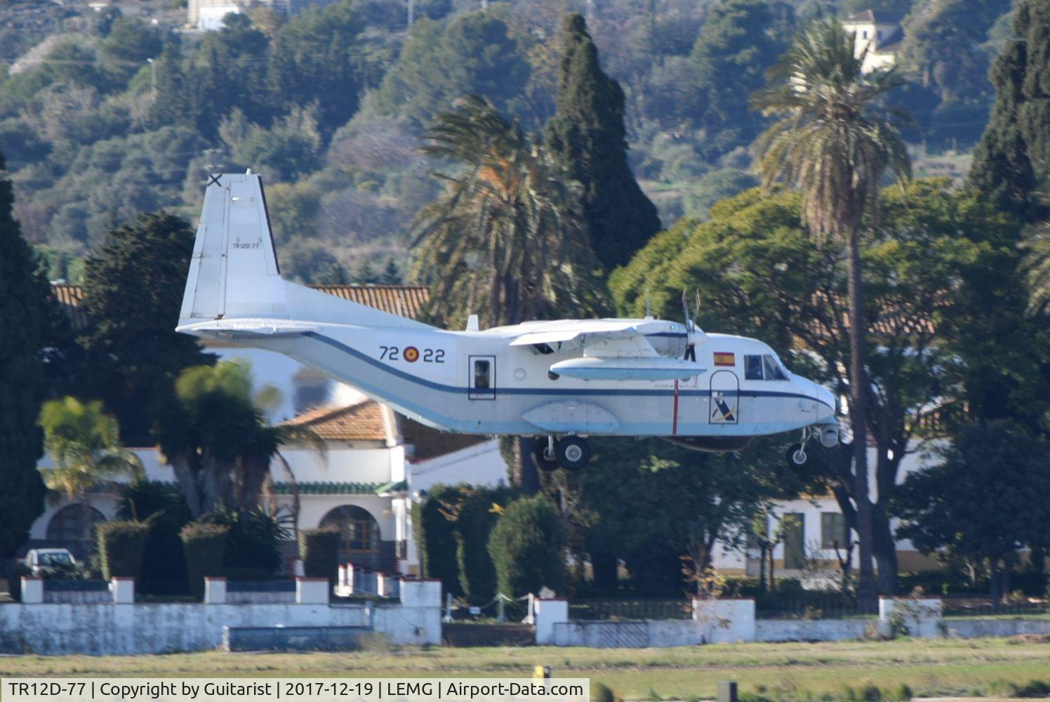 TR12D-77, CASA C-212-200 Aviocar C/N 261, At Malaga