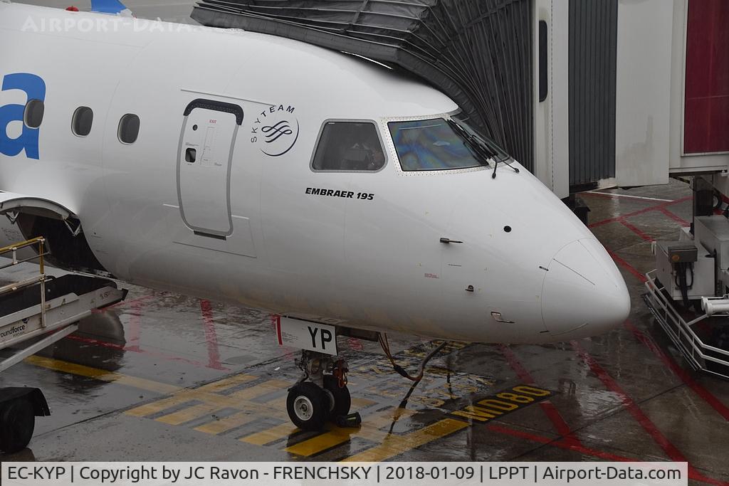 EC-KYP, 2010 Embraer 195LR (ERJ-190-200LR) C/N 19000281, Air Europa