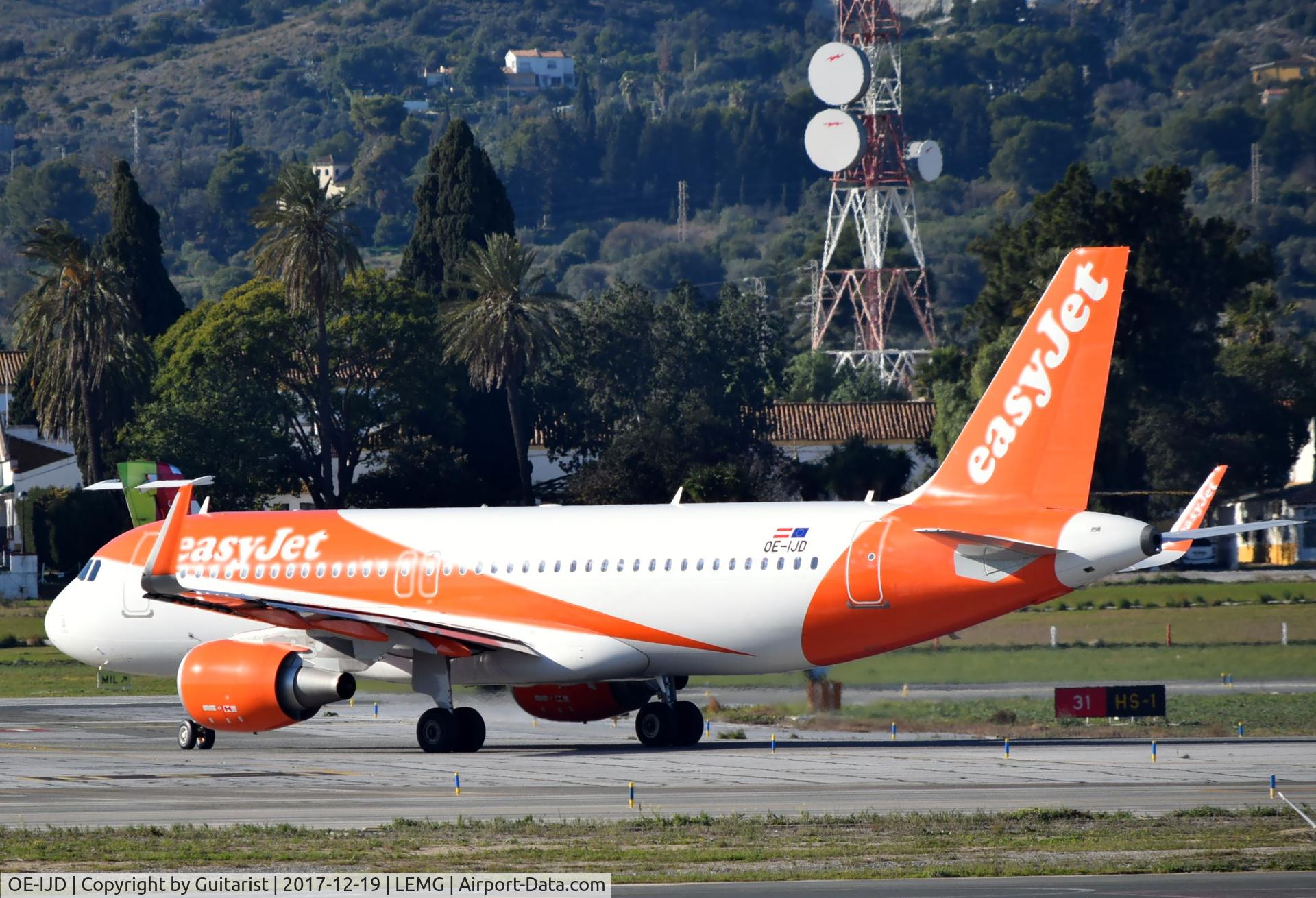 OE-IJD, 2017 Airbus A320-214 C/N 7665, At Malaga