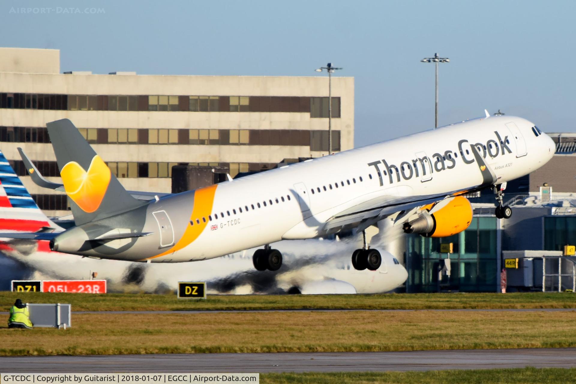 G-TCDC, 2013 Airbus A321-211 C/N 5872, At Manchester