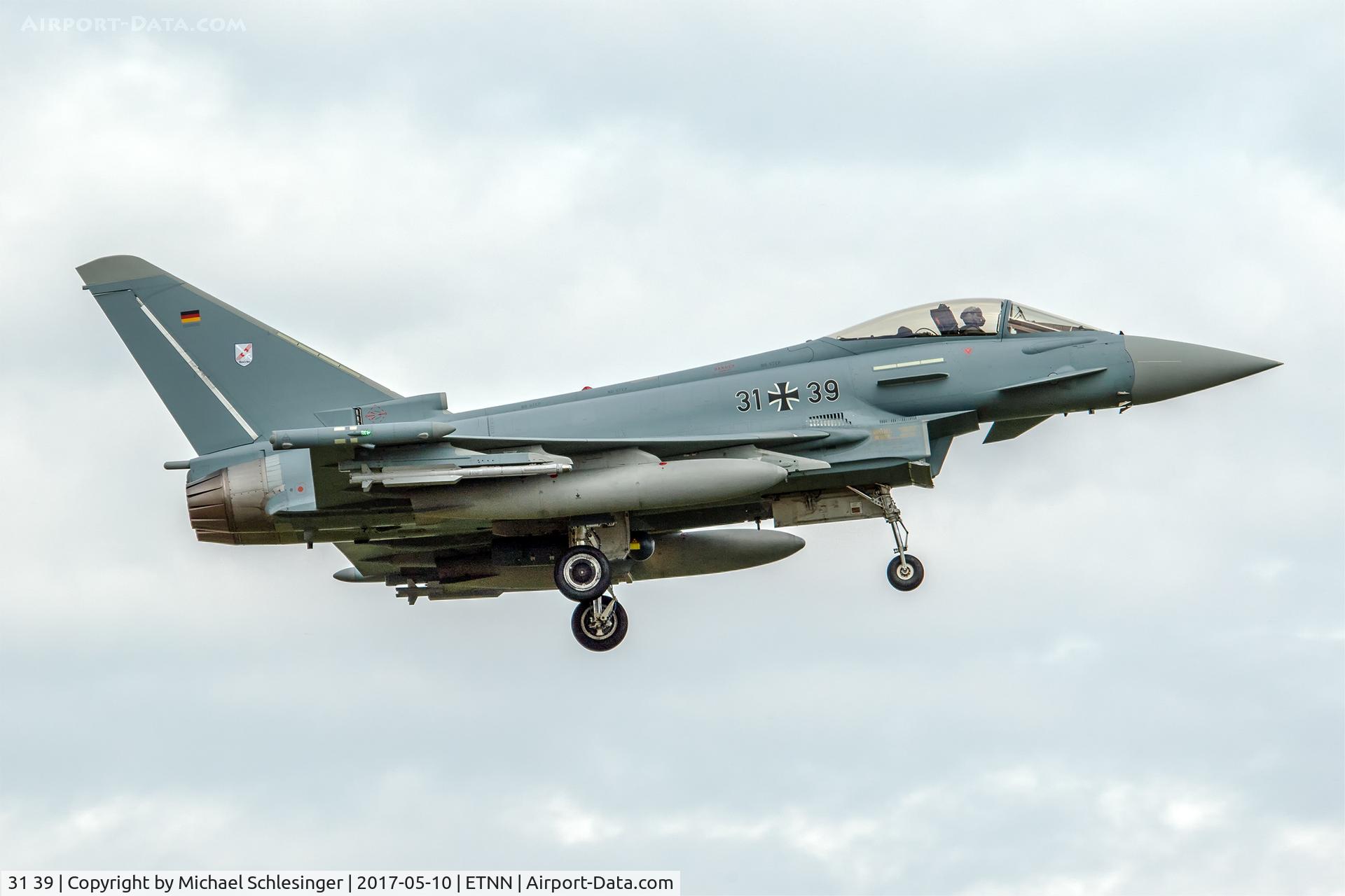 31 39, Eurofighter EF2000 Typhoon C/N GS099, 31+39 - Eurofighter EF-2000 Typhoon S - German Air Force