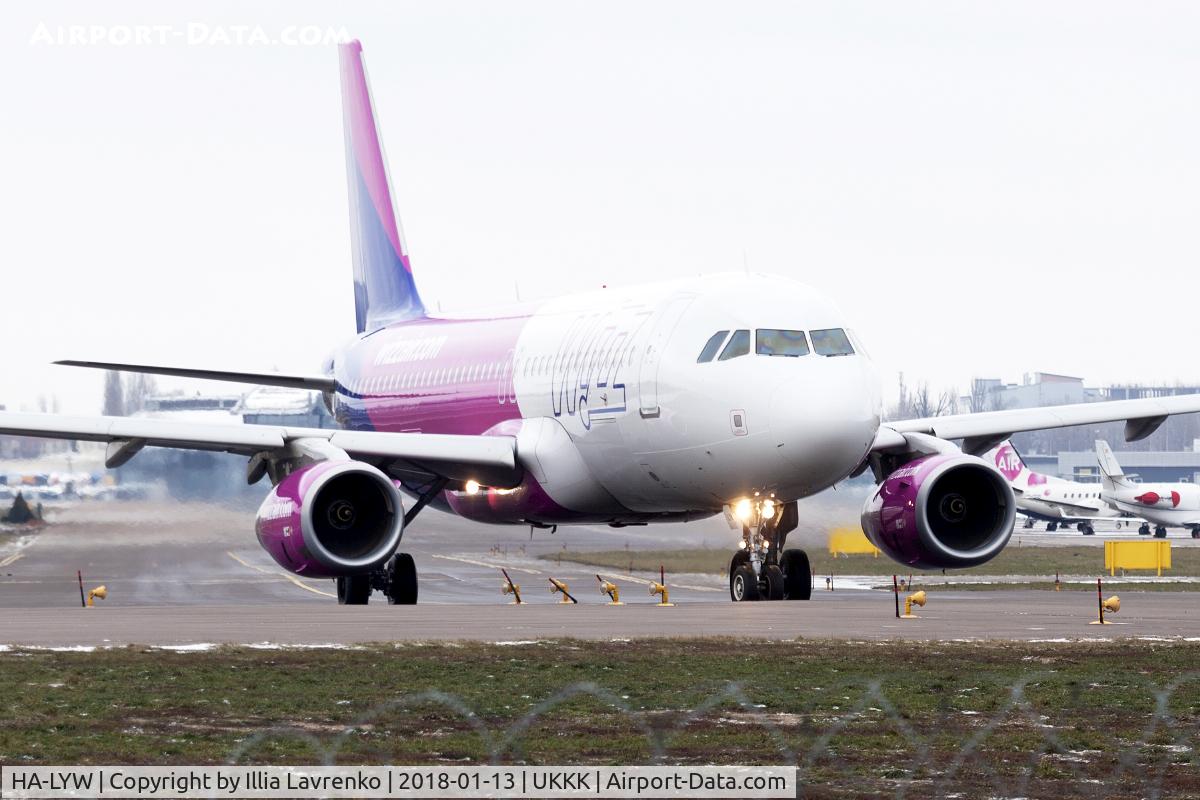 HA-LYW, 2017 Airbus A320-232 C/N 7695, My old friend HA-LYW