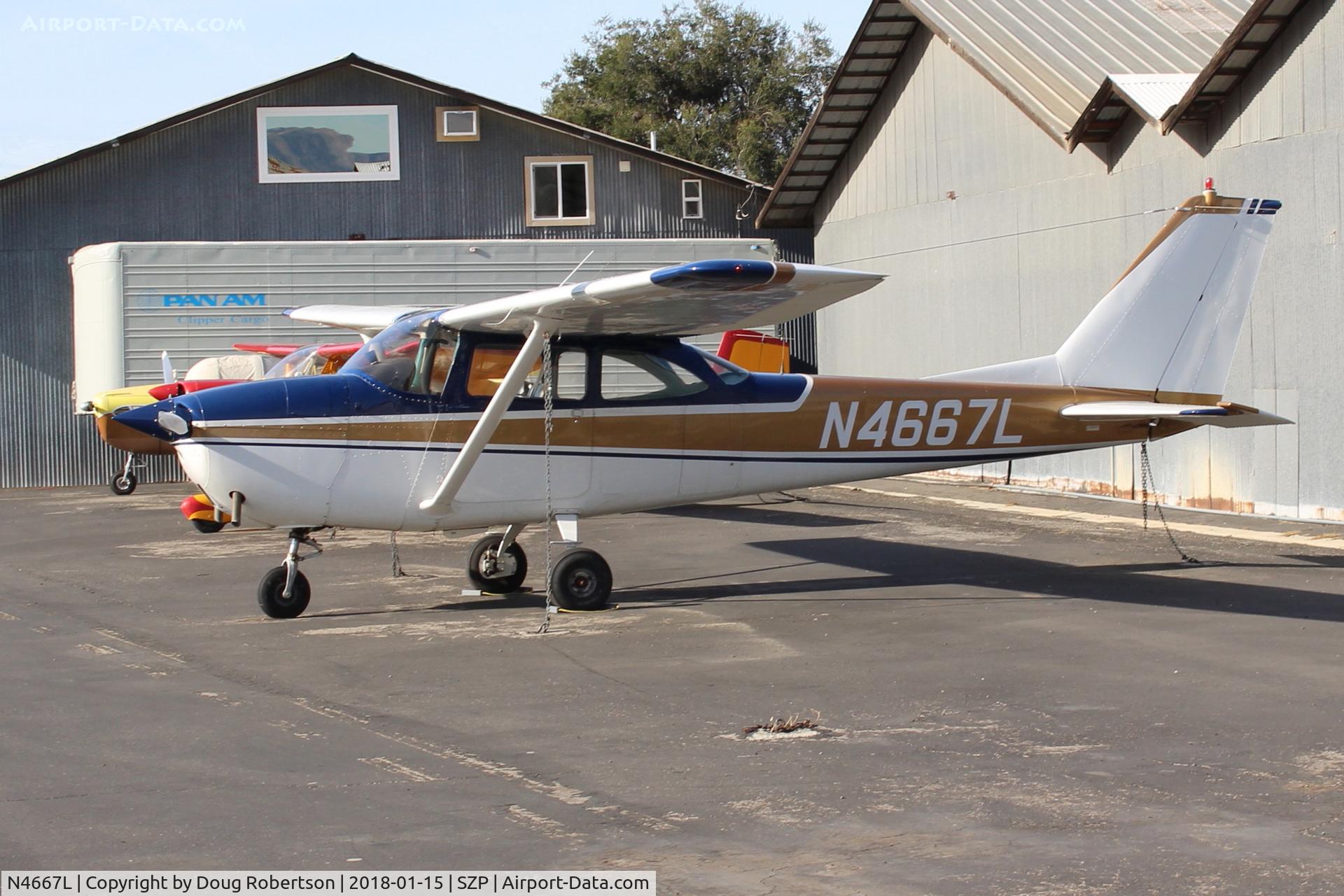 N4667L, 1966 Cessna 172G C/N 17254662, 1966 Cessna 172G SKYHAWK, Continental O-300 145 Hp, 6 cylinder