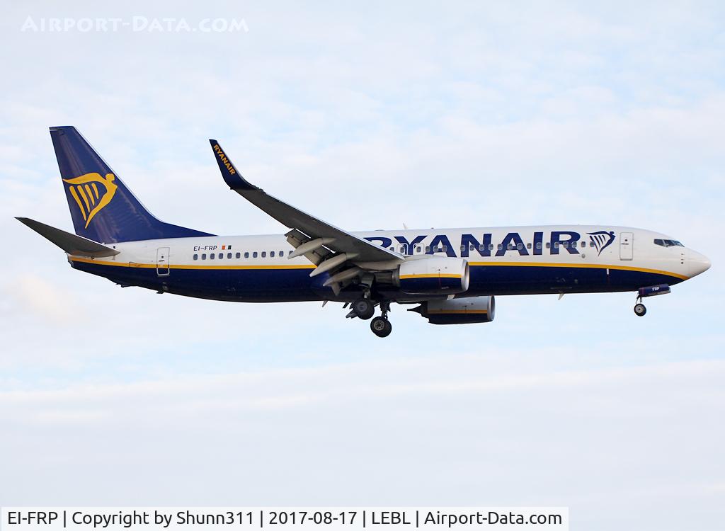 EI-FRP, 2016 Boeing 737-8AS C/N 62692, Landing rwy 25R