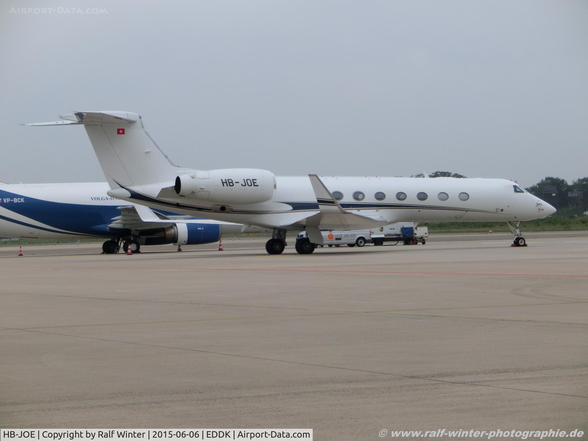 HB-JOE, 2008 Gulfstream Aerospace GV-SP (G550) C/N 5220, Gulfstream Aerospace GV-SP G550 - EXH G5 Executive AG - 5220 - HB-JOE - 06.06.2015 - CGN