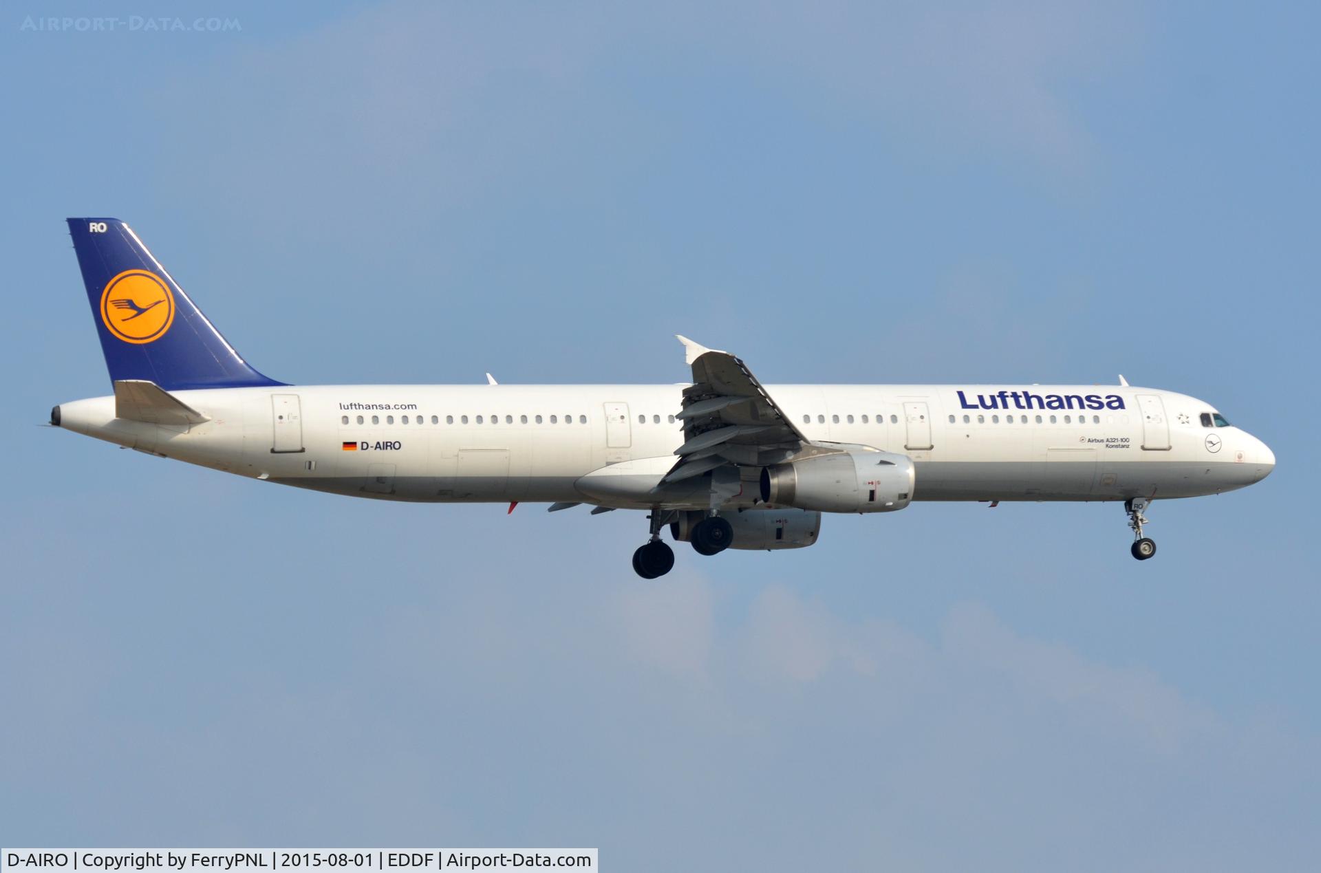 D-AIRO, 1995 Airbus A321-131 C/N 0563, LH A321