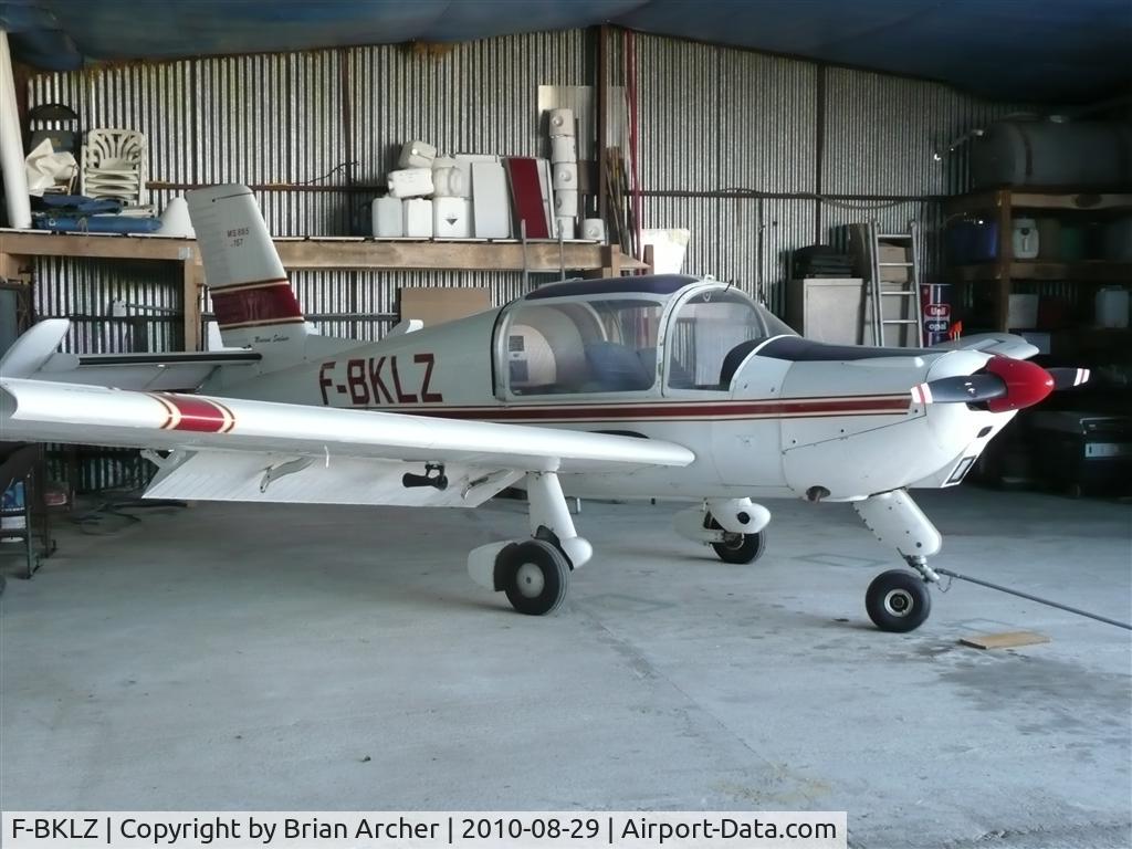 F-BKLZ, Morane-Saulnier MS-885 Super Rallye C/N 157, Chenay France ULM about 2014