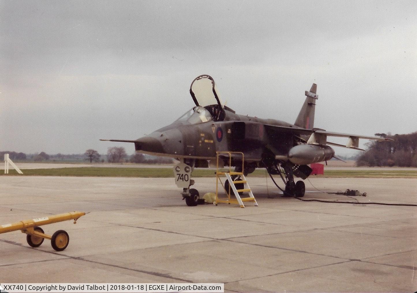 XX740, Sepecat Jaguar GR.1 C/N S.37, Taken at RAF Leeming 1976