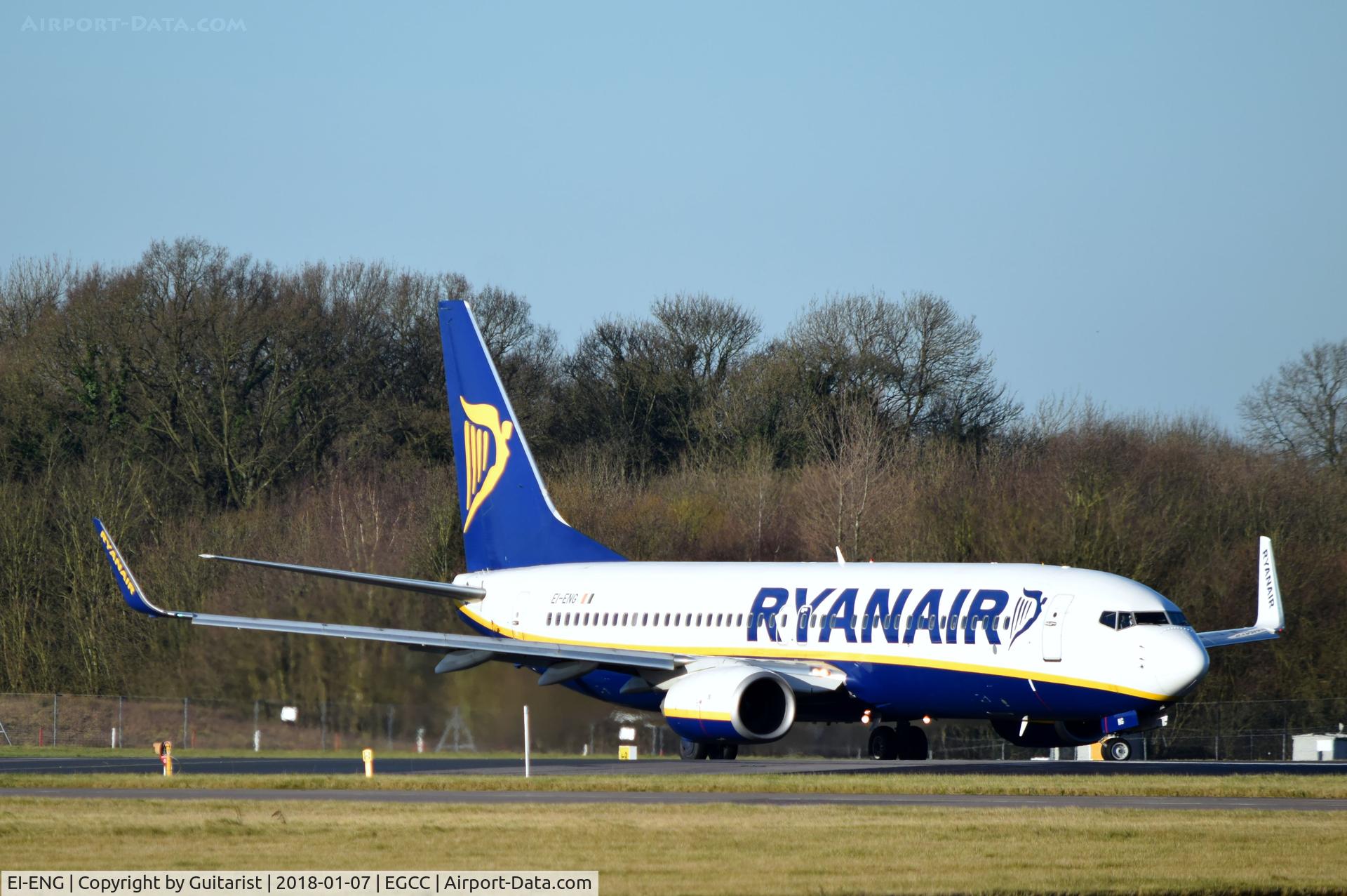 EI-ENG, 2010 Boeing 737-8AS C/N 34977, At Manchester