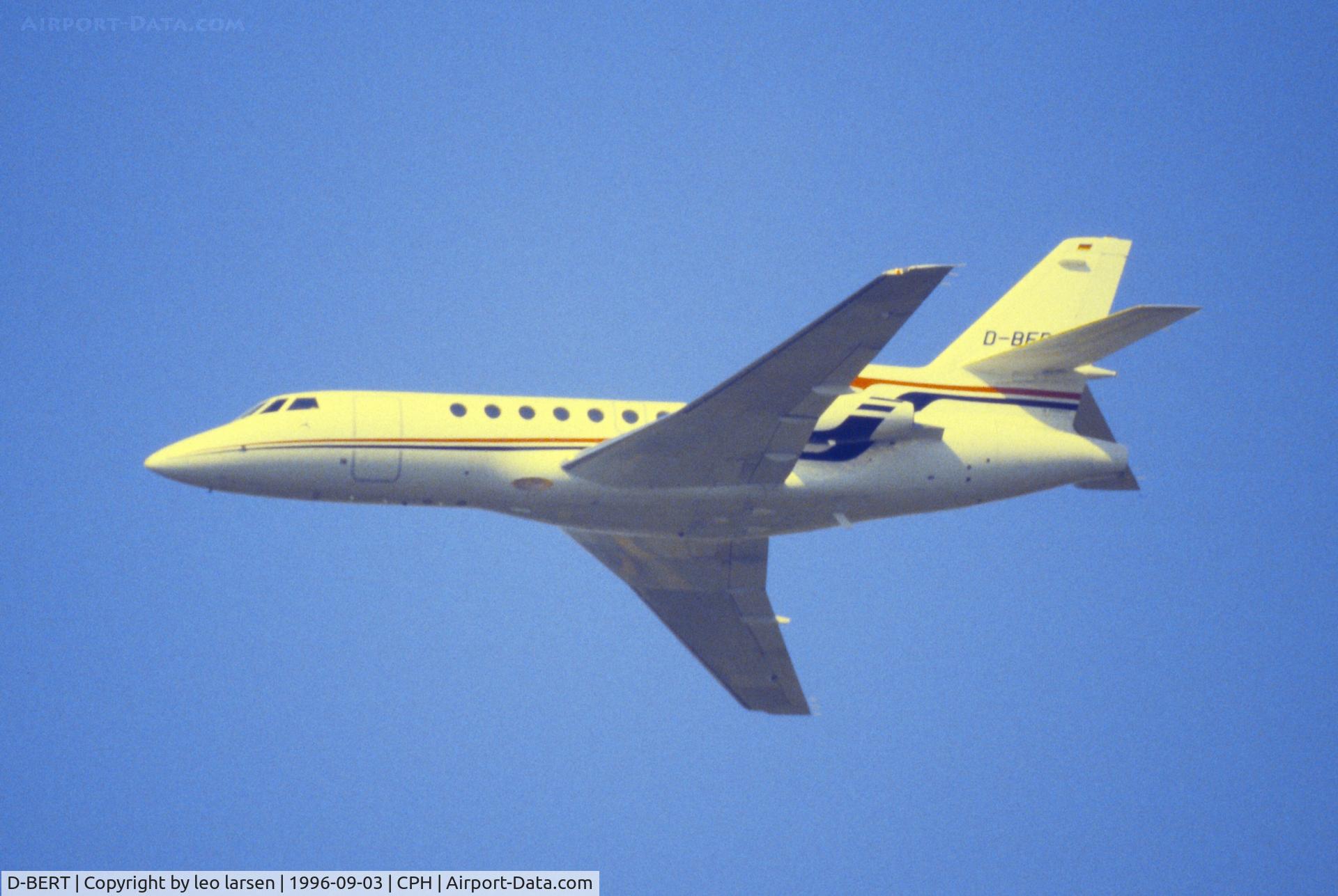 D-BERT, 1991 Dassault 50 C/N 218, Copenhagen 3.9.1996