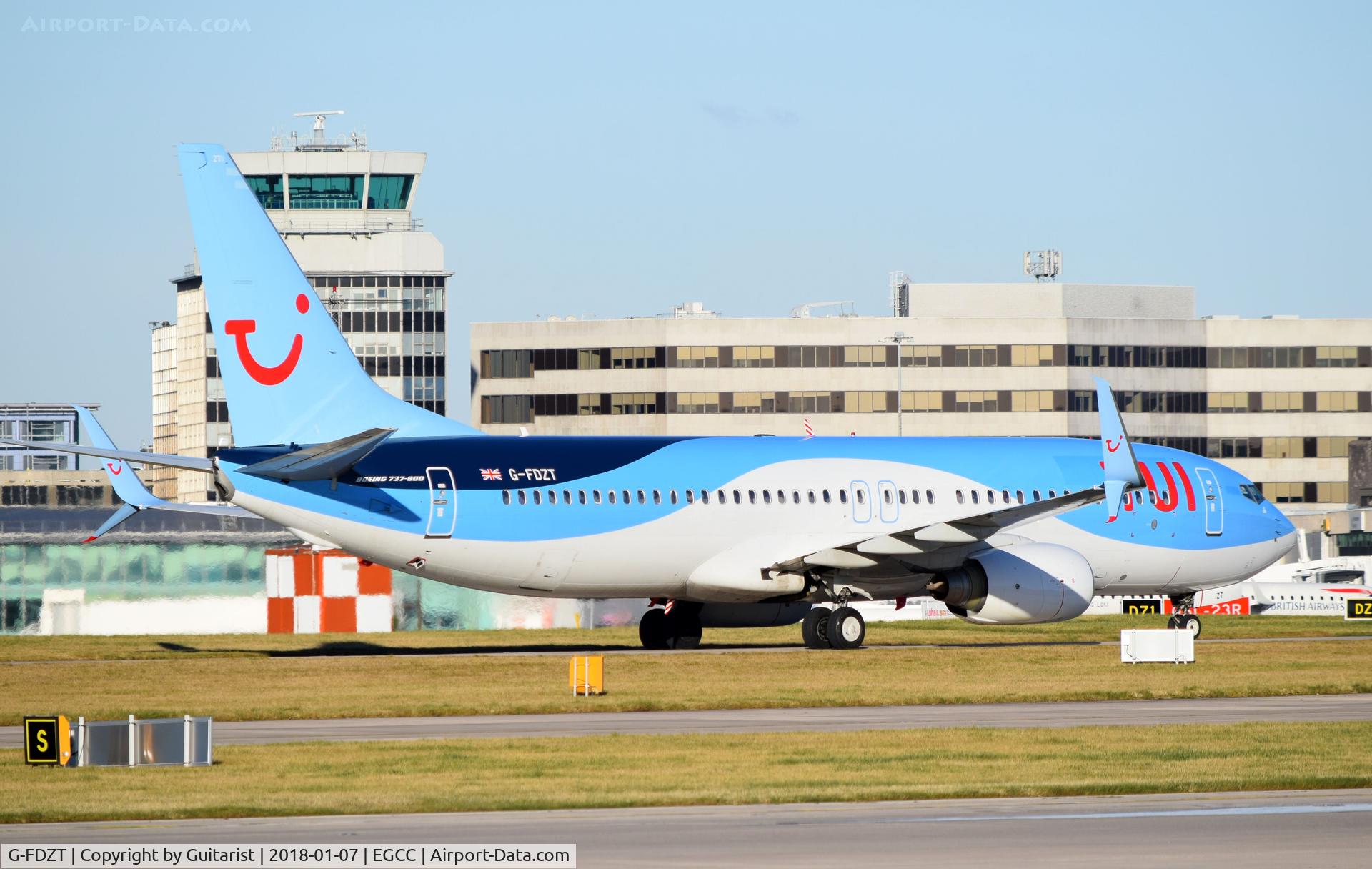 G-FDZT, 2011 Boeing 737-8K5 C/N 37248, At Manchester