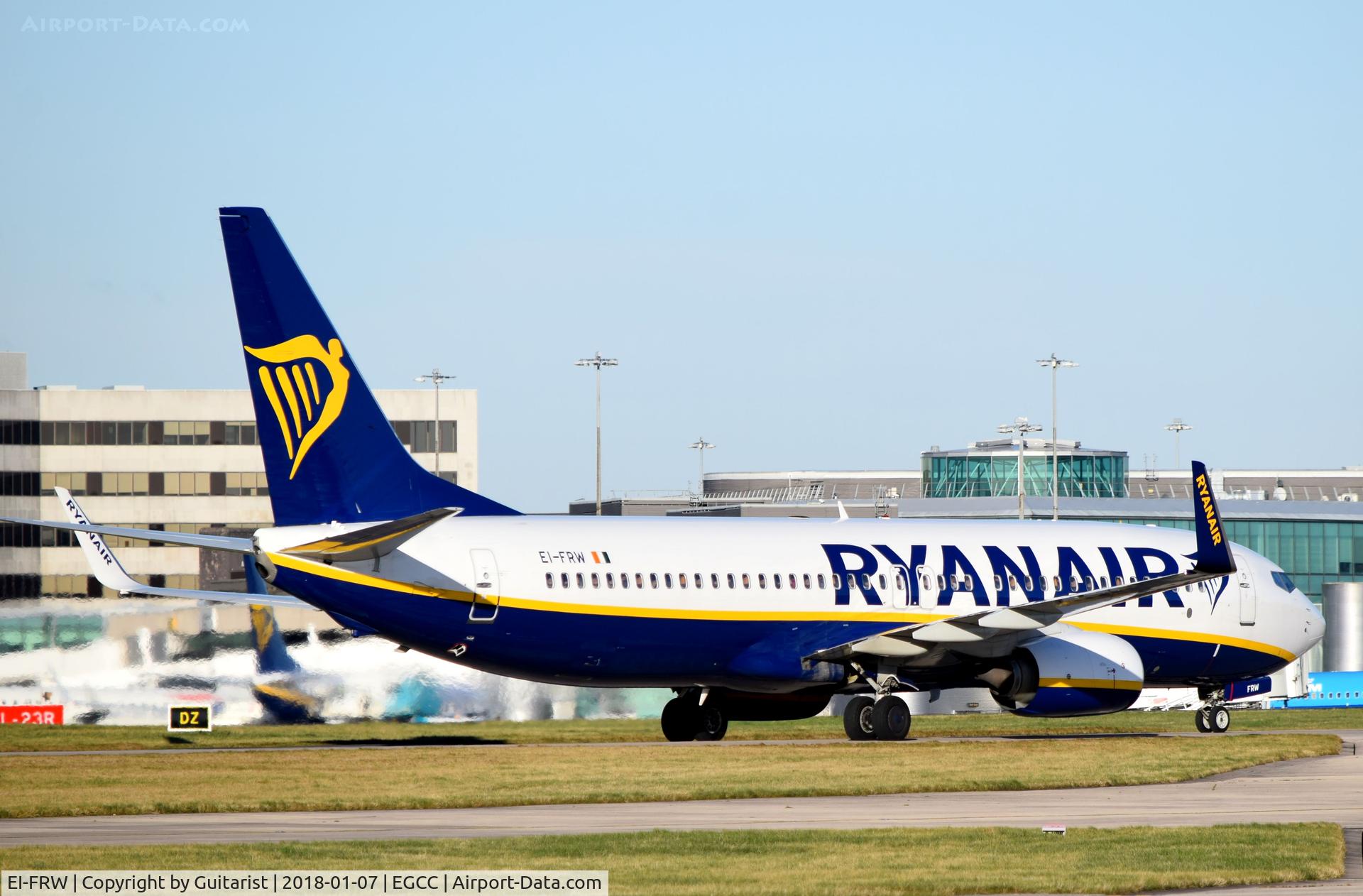 EI-FRW, 2016 Boeing 737-8AS C/N 44748, At Manchester