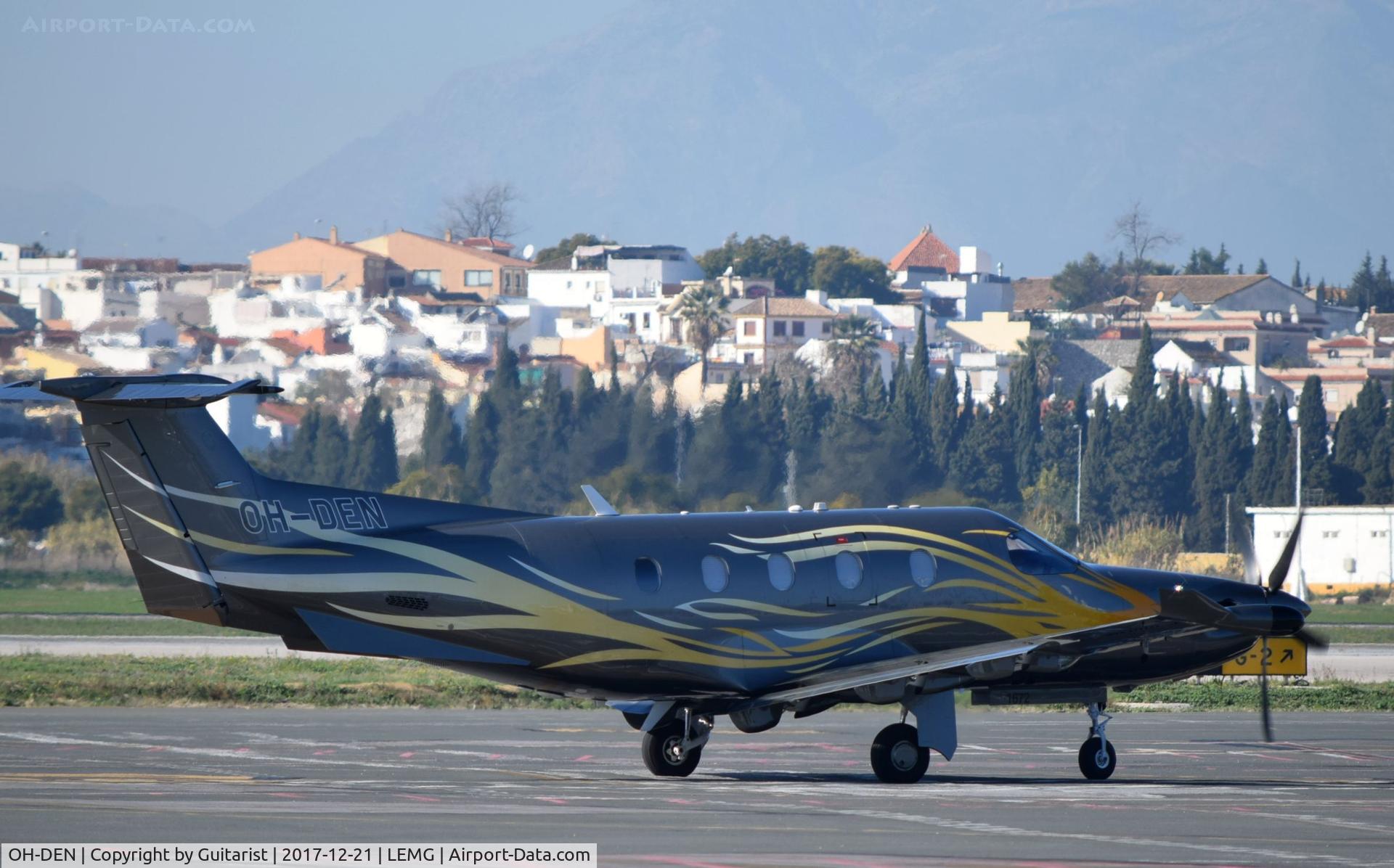 OH-DEN, 2016 Pilatus PC-12/47E C/N 1672, At Malaga