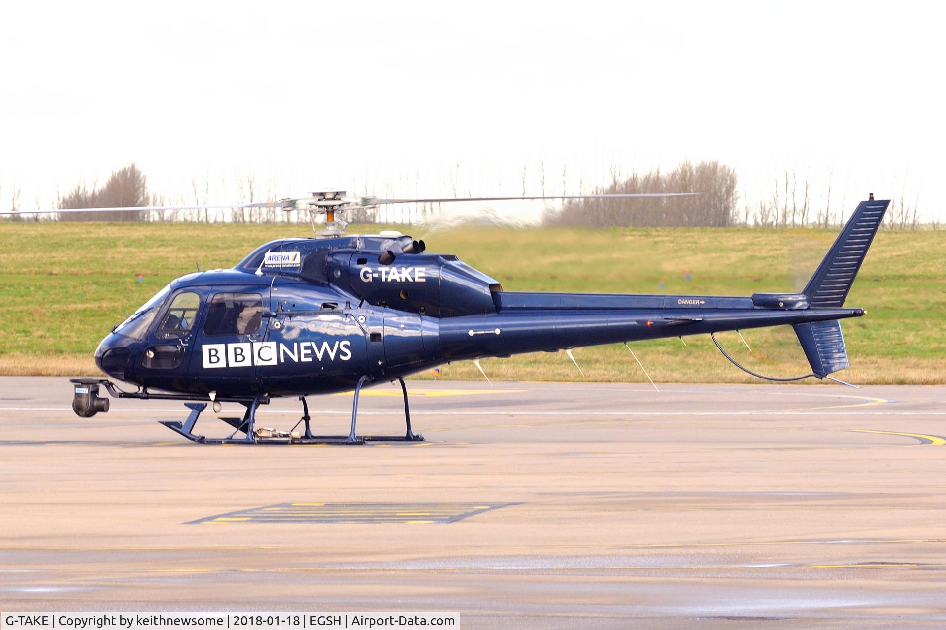 G-TAKE, 1981 Aerospatiale AS-355F-1 Ecureuil 2 C/N 5088, Return Visitor.