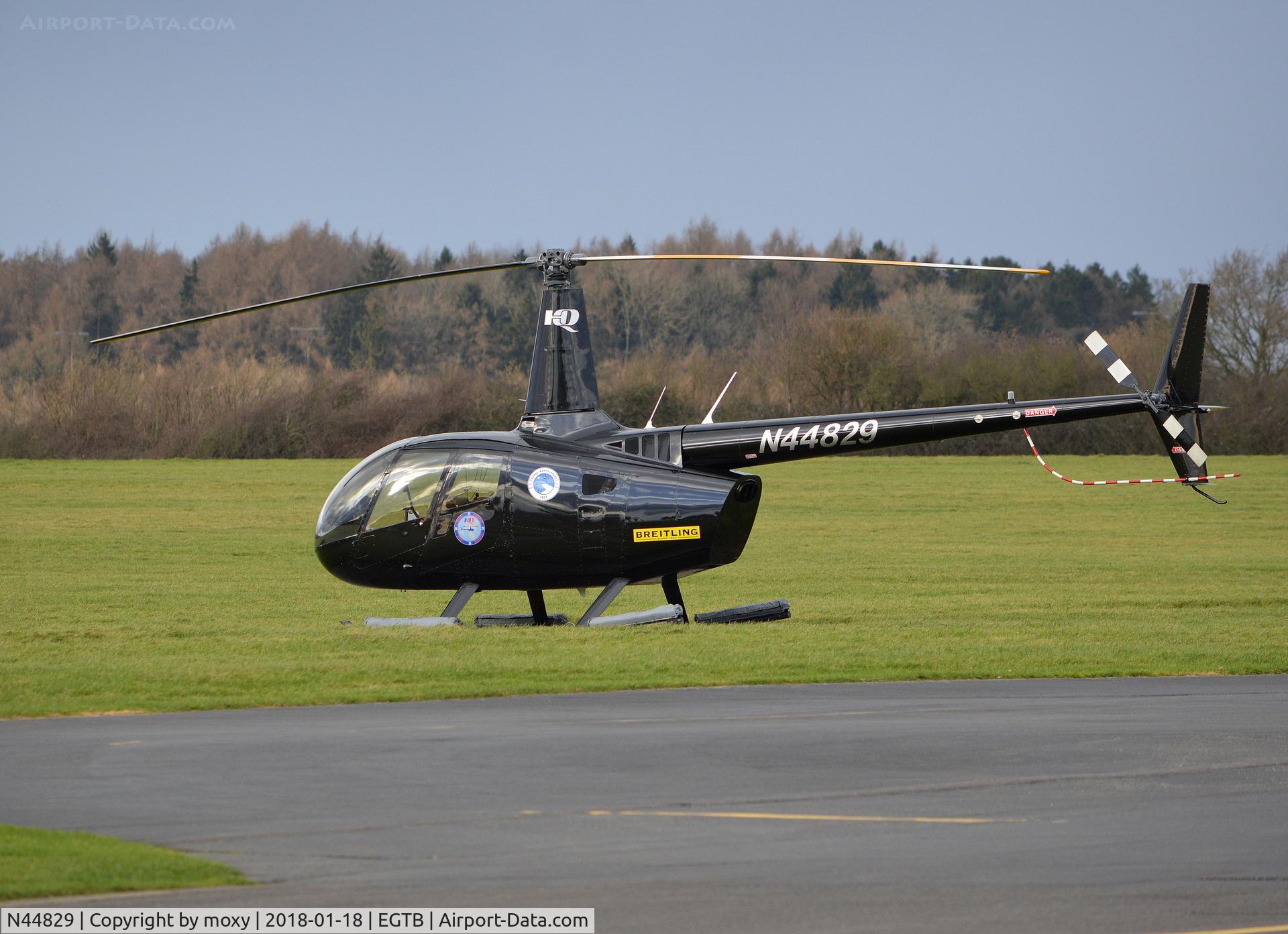 N44829, Robinson R66 C/N 0034, Robinson R66 Turbine at Wycombe Air Park.