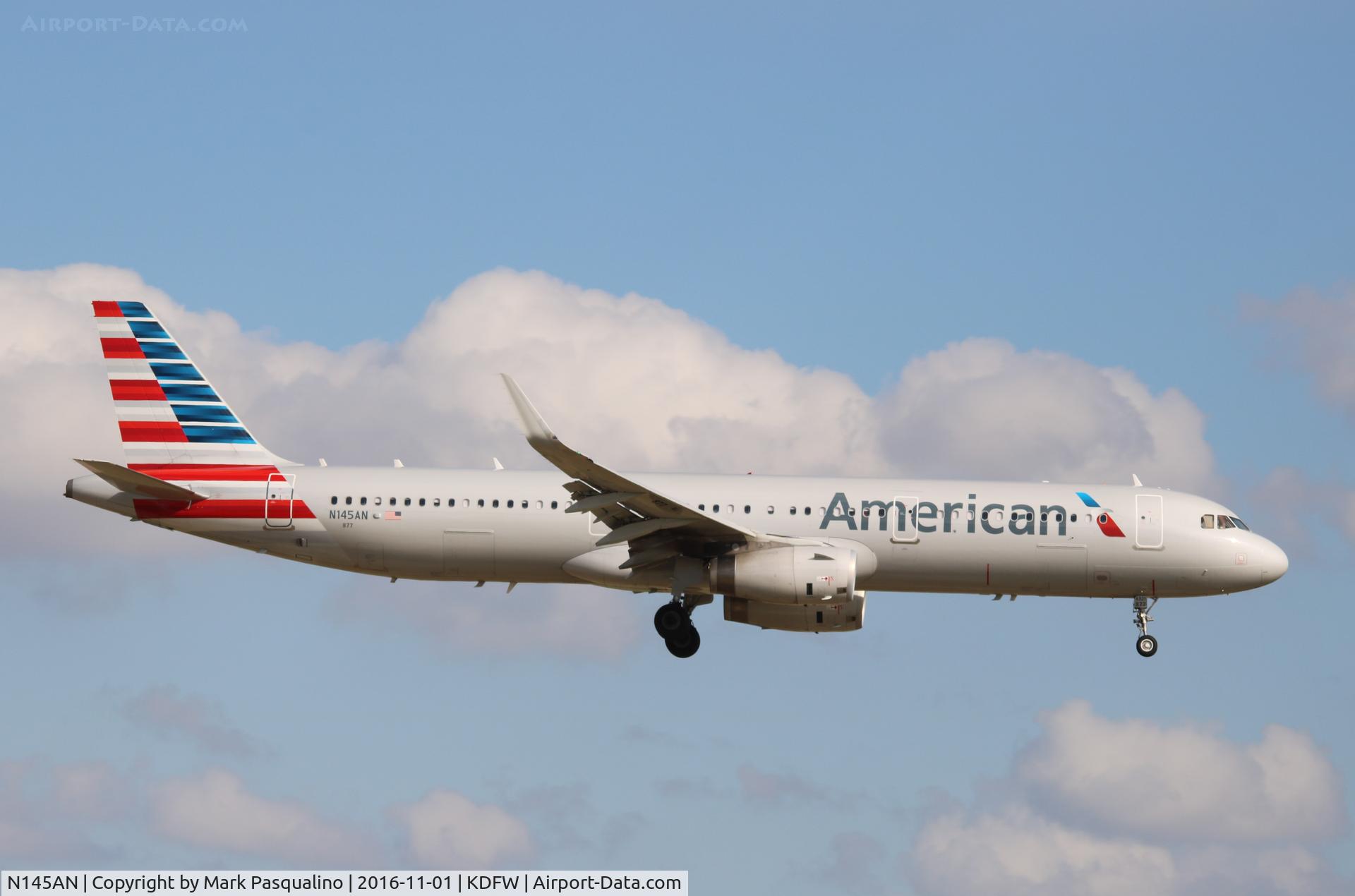 N145AN, 2015 Airbus A321-231 C/N 6783, Airbus A321