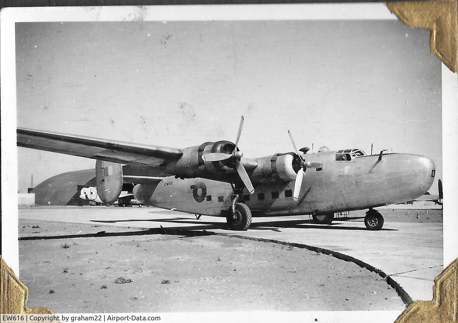 EW616, Consolidated C-87 Liberator Mk. VII C/N 26, Consolidated Liberator Mk VII
India - From my Late Uncles Photos
