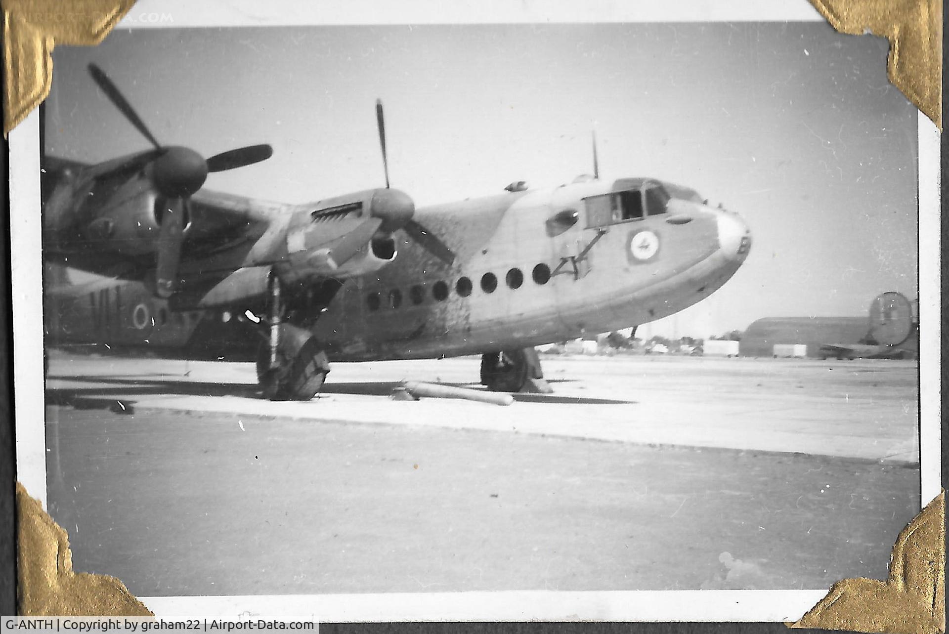 G-ANTH, 1944 Avro 685 York C.1 C/N MW177, Avro York C1 - MW177
Taken in India C 1947
Photo from My Late uncle