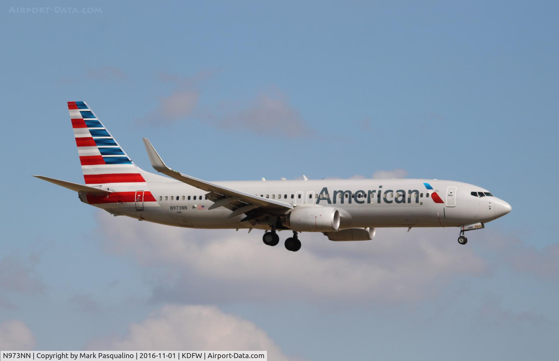N973NN, 2015 Boeing 737-823 C/N 31219, Boeing 737-800
