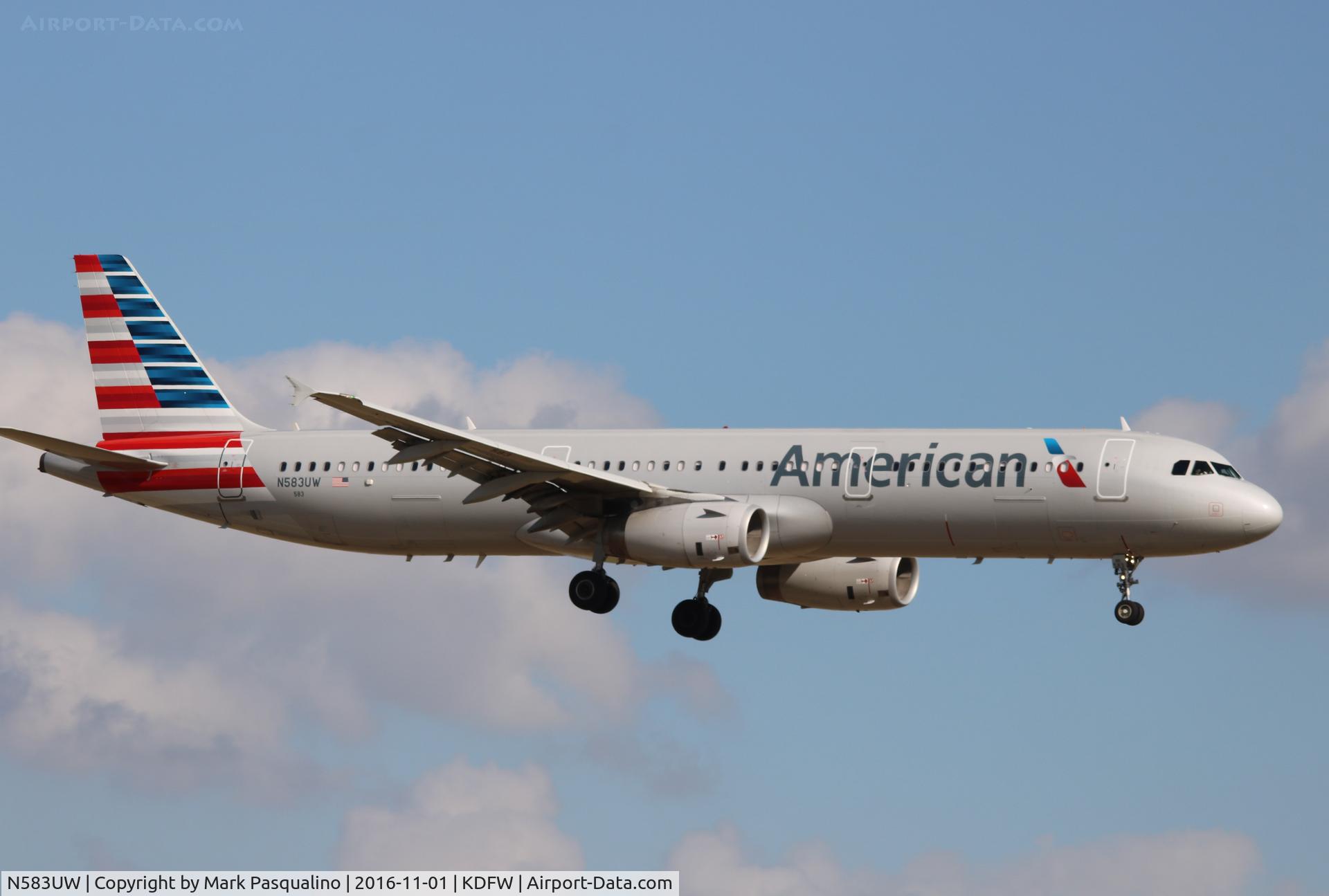 N583UW, 2014 Airbus A321-231 C/N 6181, Airbus A321