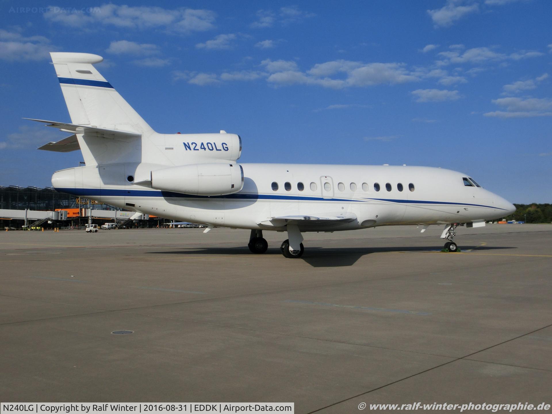 N240LG, 1999 Dassault Falcon 900EX C/N 61, Dassault Falcon 900EX - UIM Aircraft LLC - 61 - N240LG - 31.08.2016 - CGN