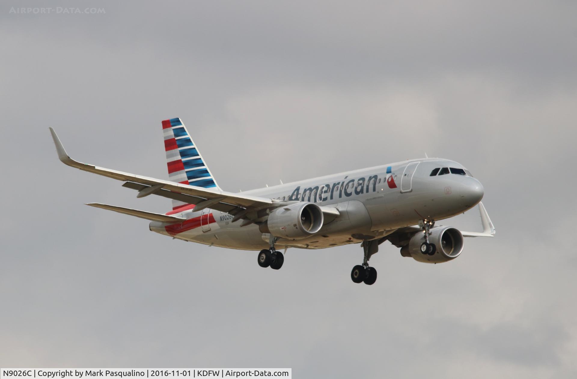 N9026C, 2015 Airbus A319-115 C/N 6429, Airbus A319