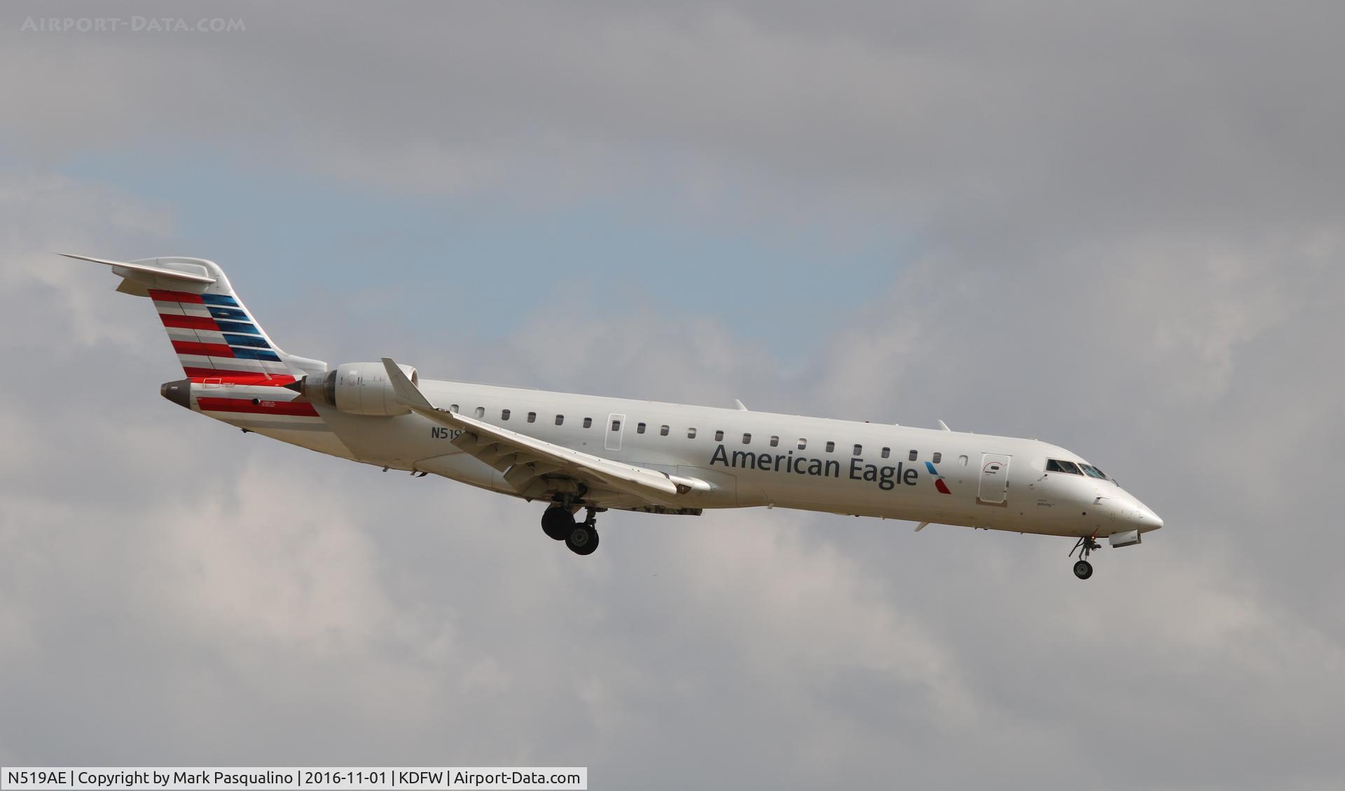 N519AE, 2003 Bombardier CRJ-701 (CL-600-2C10) Regional Jet C/N 10131, CL-600-2C10