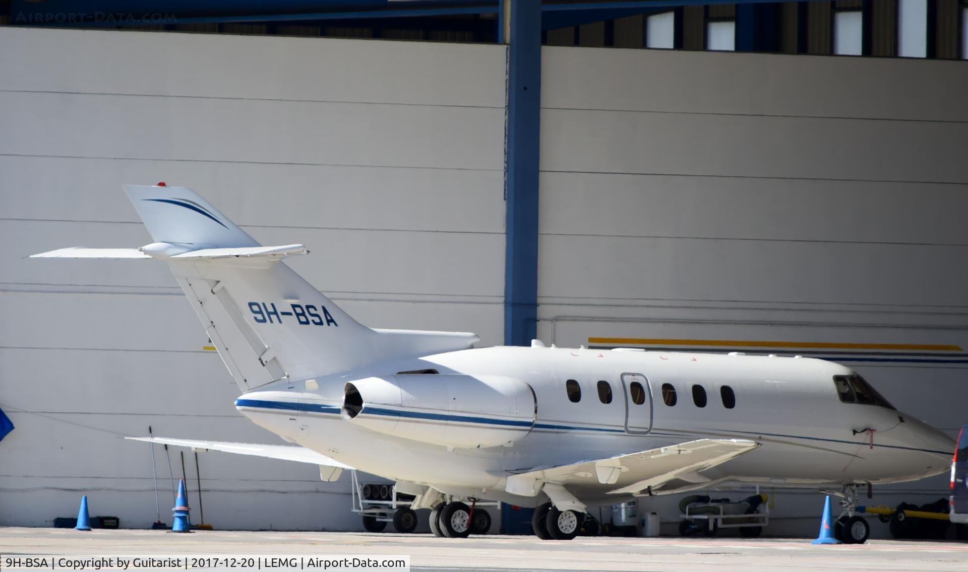 9H-BSA, 2008 Hawker Beechcraft 750 C/N HB-24, At Malaga