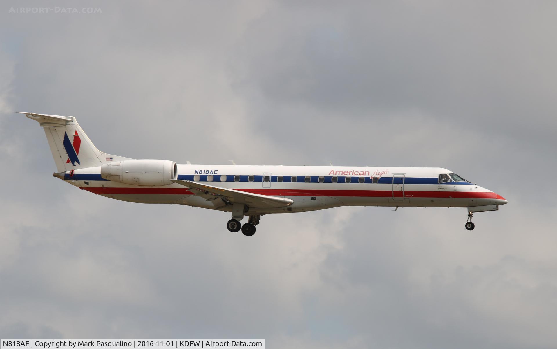 N818AE, 2002 Embraer ERJ-140LR (EMB-135KL) C/N 145561, EMB-135KL
