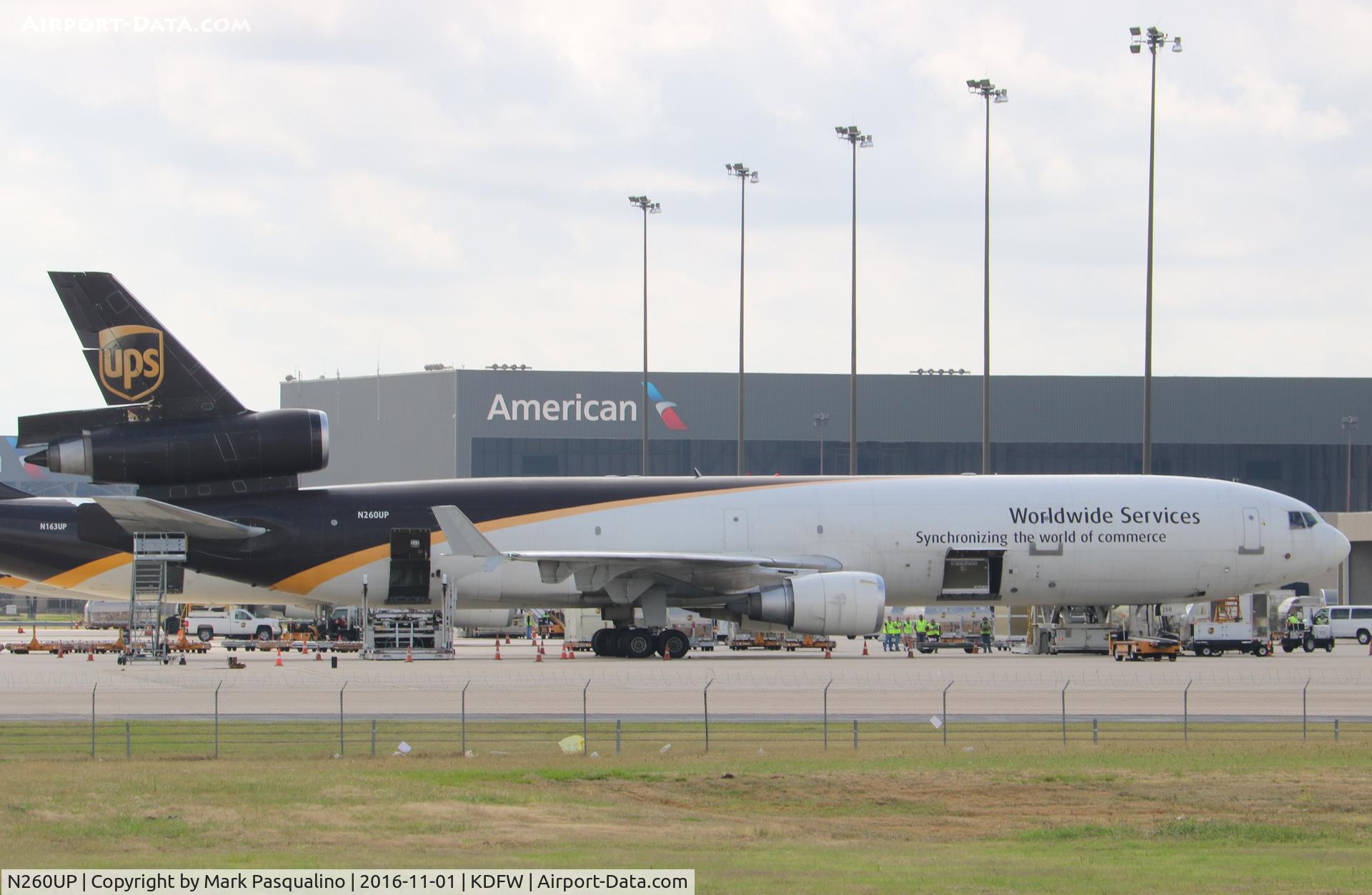 N260UP, 1992 McDonnell Douglas MD-11F C/N 48418, MD-11F