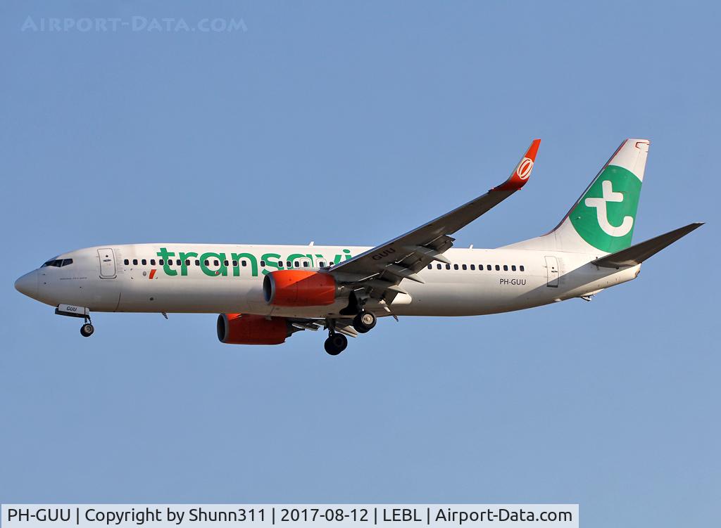 PH-GUU, 2012 Boeing 737-8EH C/N 39607, Landing rwy 25R... GOL summer lease...