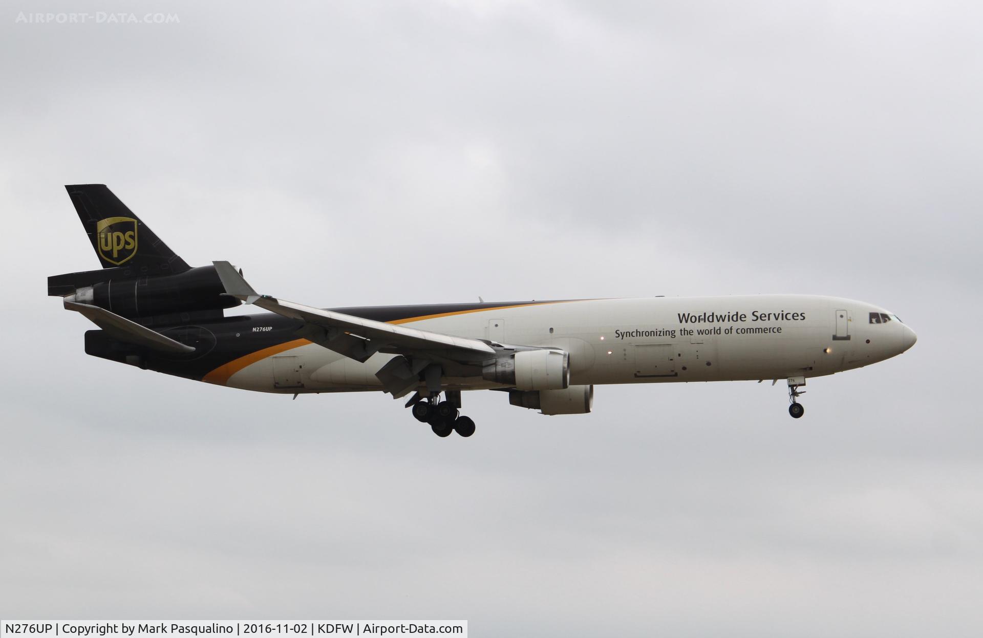 N276UP, 1996 McDonnell Douglas MD-11F C/N 48579, MD-11F